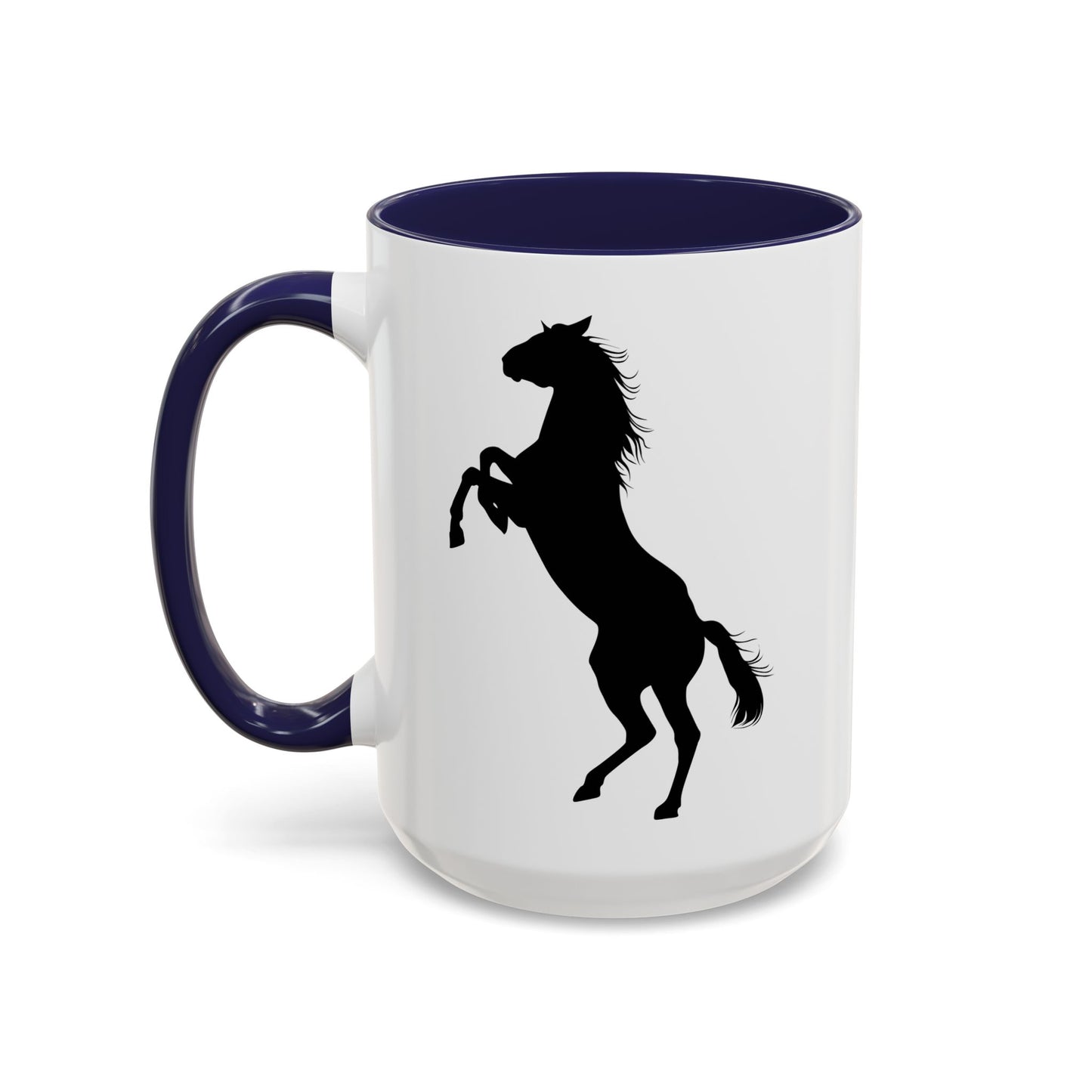 Accent Coffee Mug (11, 15oz) - Wild Horse - Standing 2 Feet X 300