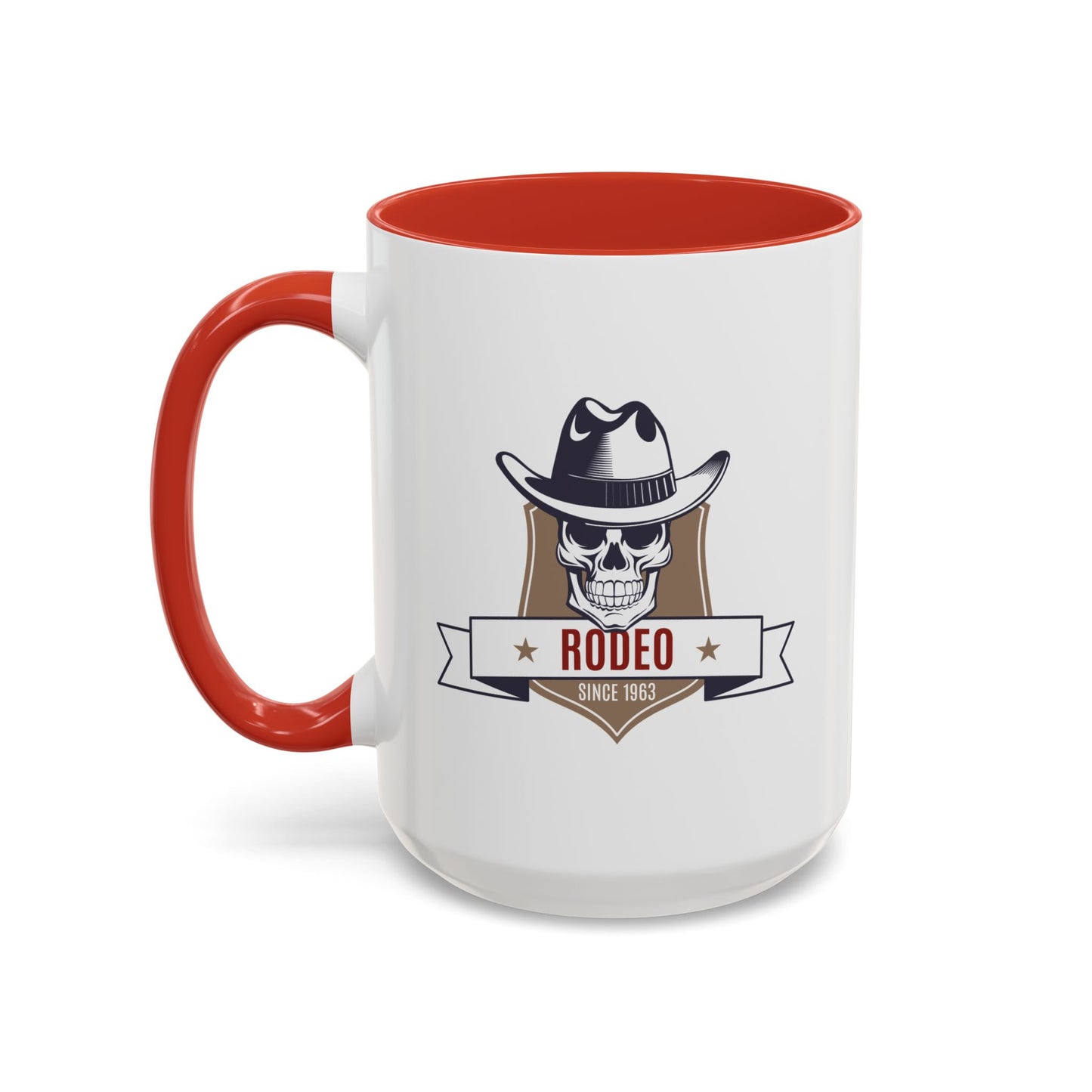 Accent Coffee Mug (11, 15oz) - Rodeo - Western Cowboy