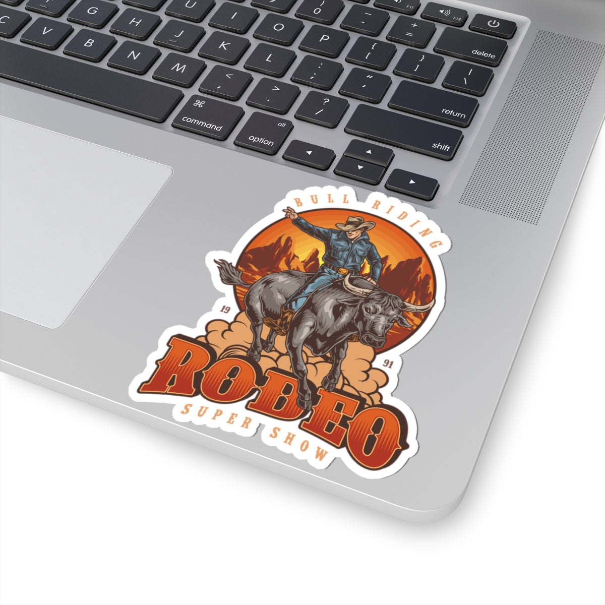 Kiss-Cut Stickers - Bull Riding - Rodeo Super Show