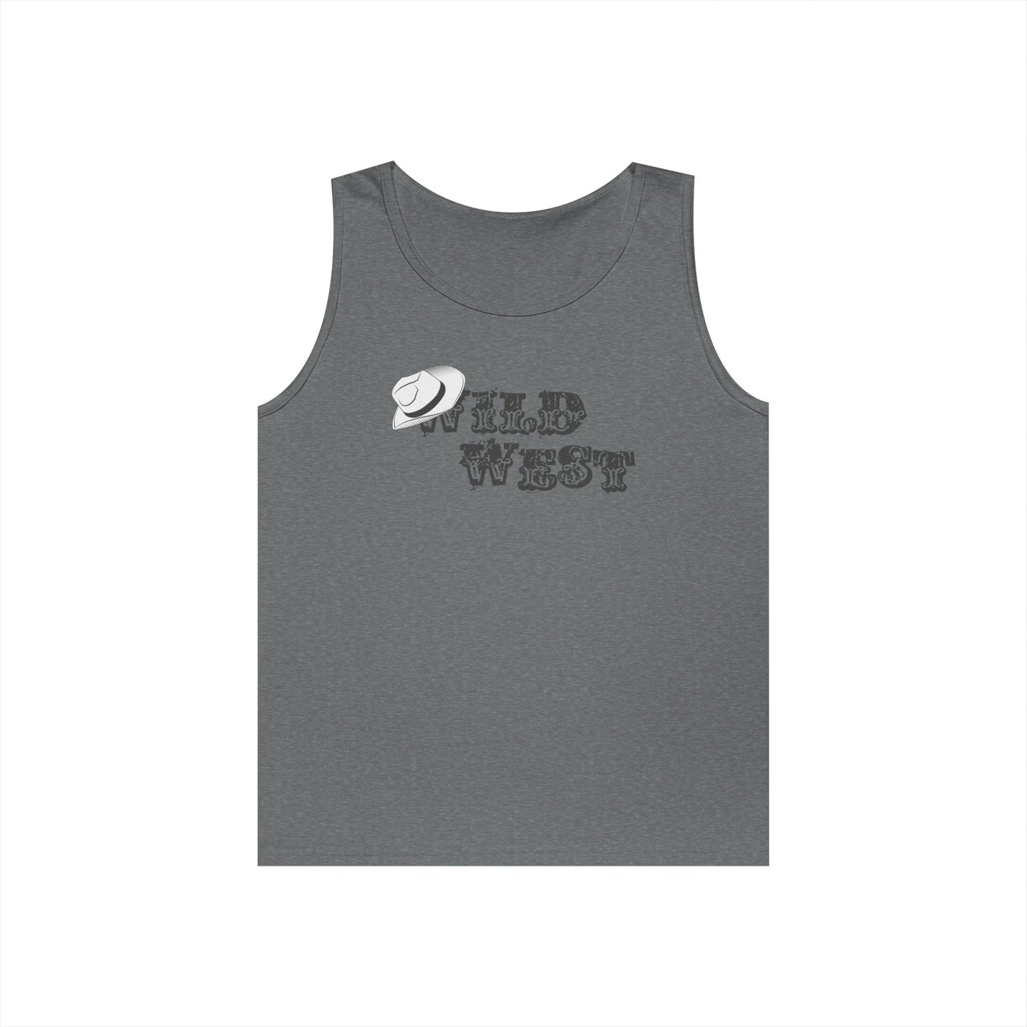 Unisex Heavy Cotton Tank Top - Wild West Hat