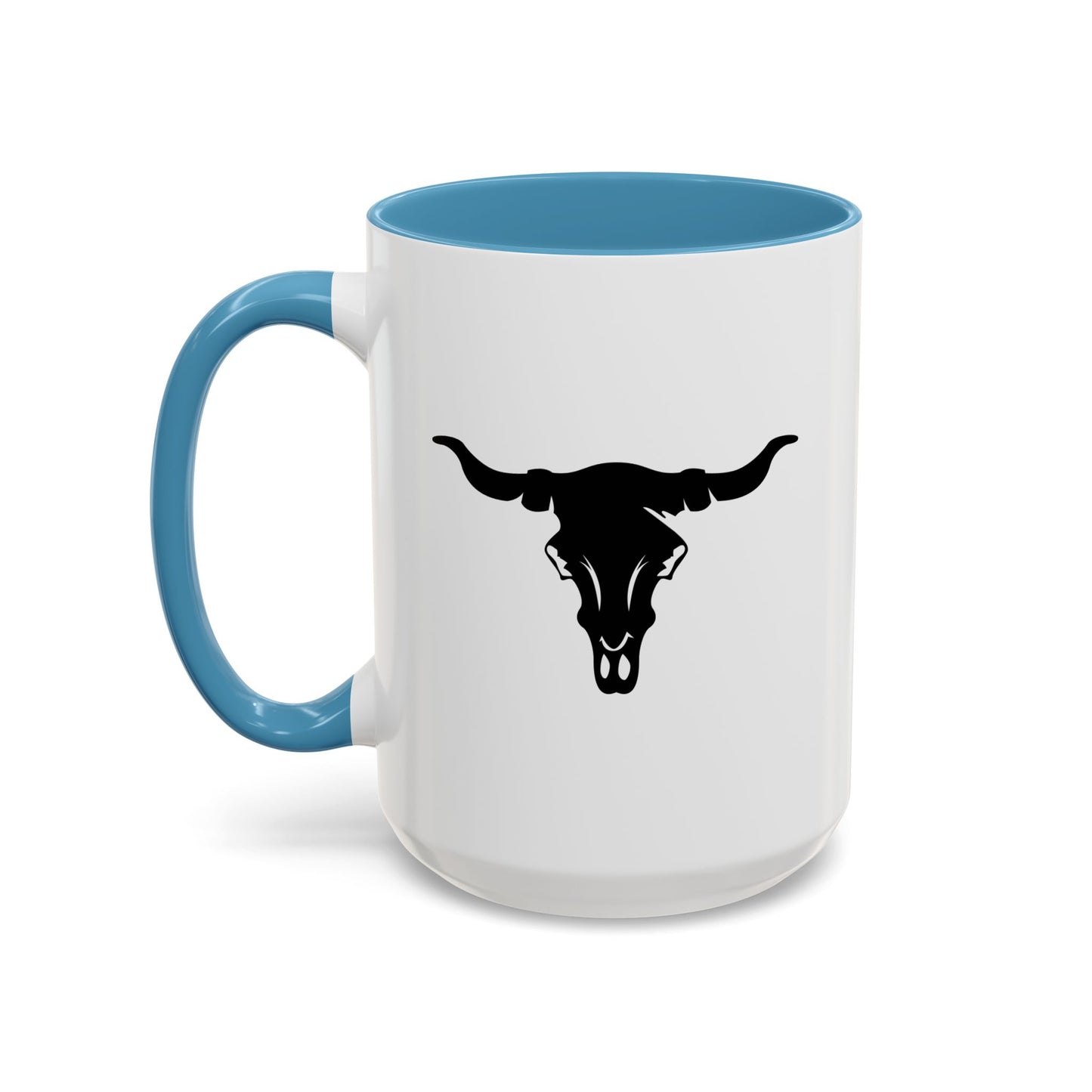 Accent Coffee Mug (11, 15oz) - Cattle Skull X 300