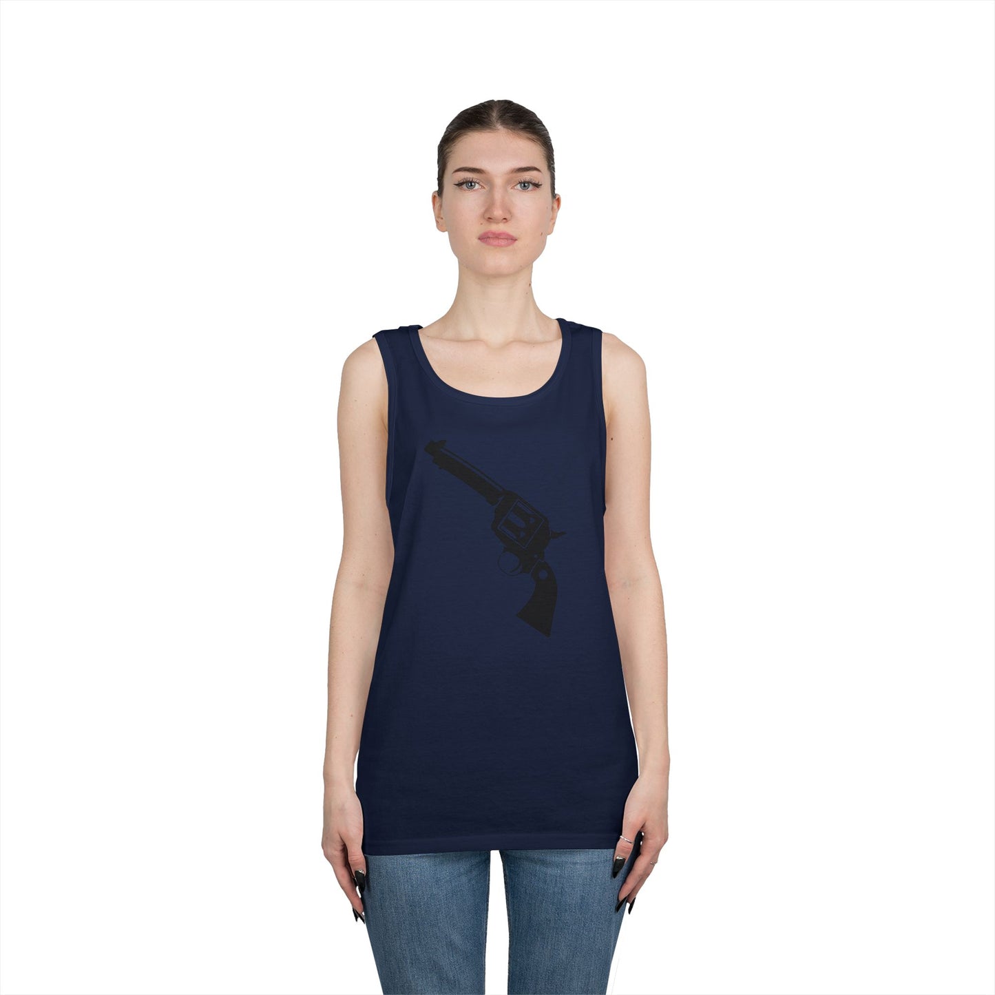 Unisex Heavy Cotton Tank Top - Six-Shooter X 300