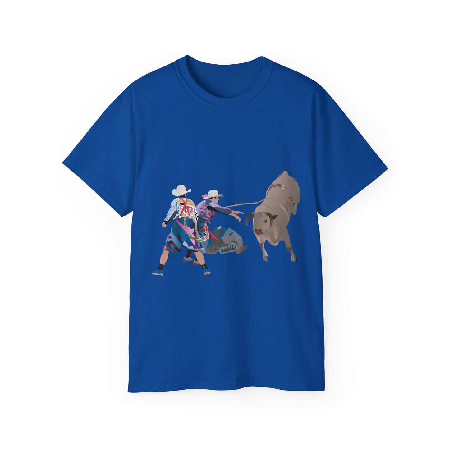 Unisex Ultra Cotton Tee - Clowns and Bull