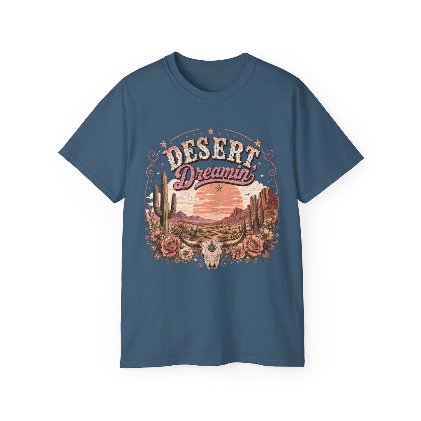 T-Shirt - Desert dreamin' in vintage hues