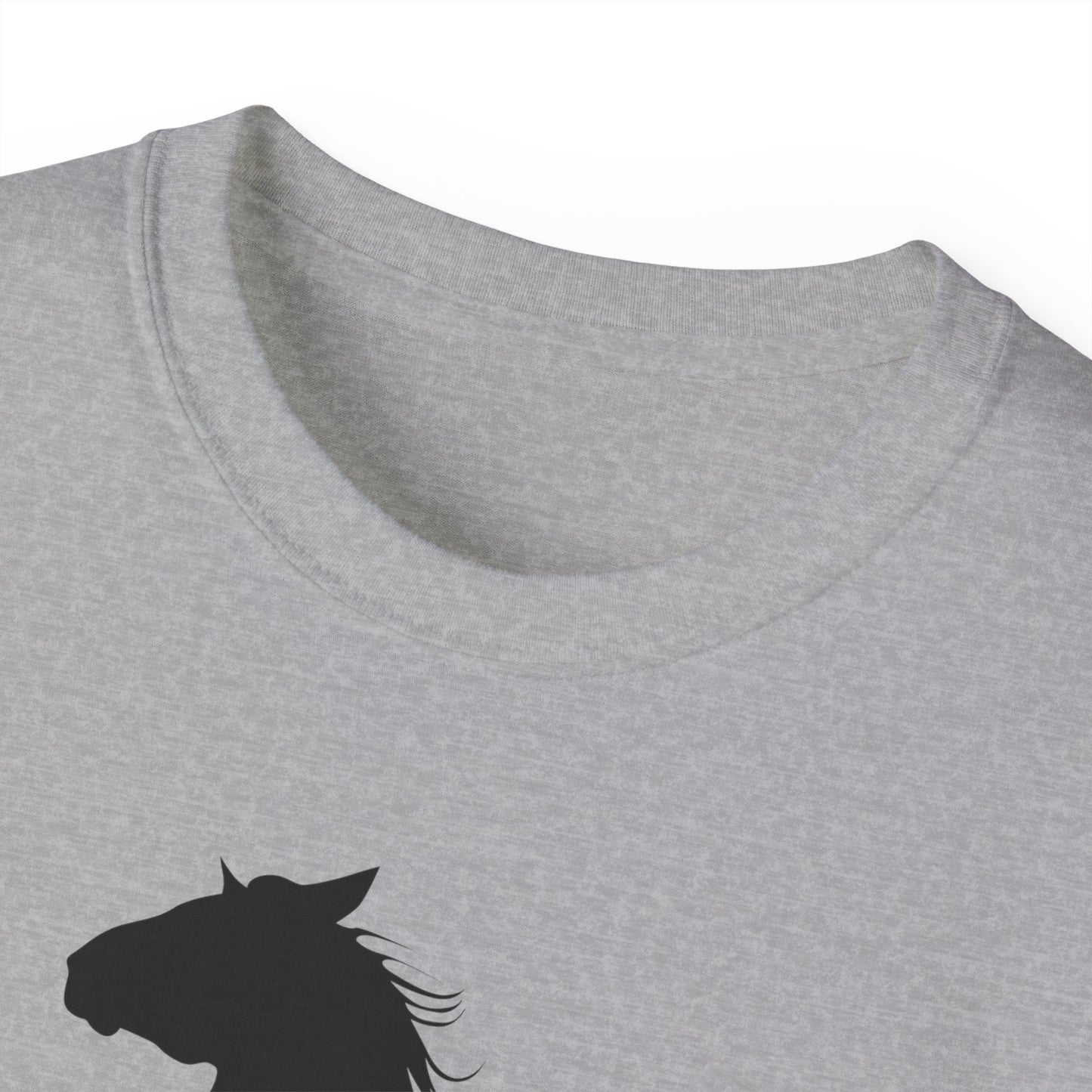Unisex Ultra Cotton Tee - Wild Horse - Standing 2 Feet X 300