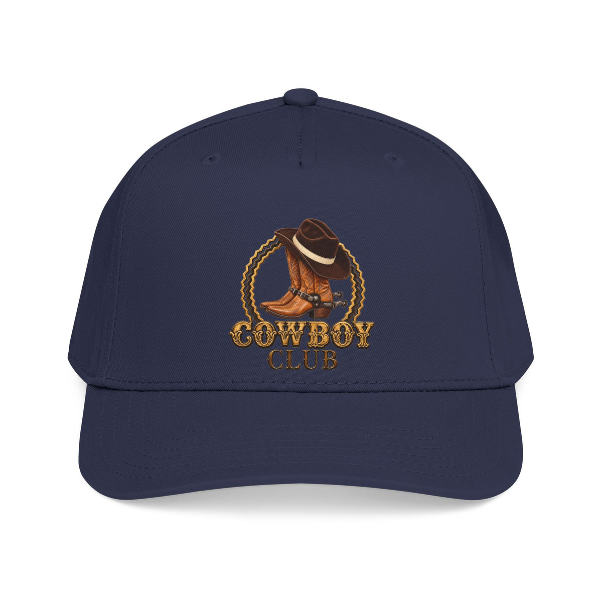 Mid Profile Baseball Cap — Cowboys - Cowboy Club - Color - 3D Transparent
