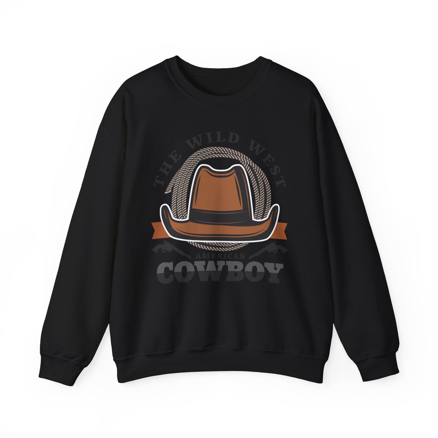 Crewneck Sweatshirt - The Wild West - American Cowboy