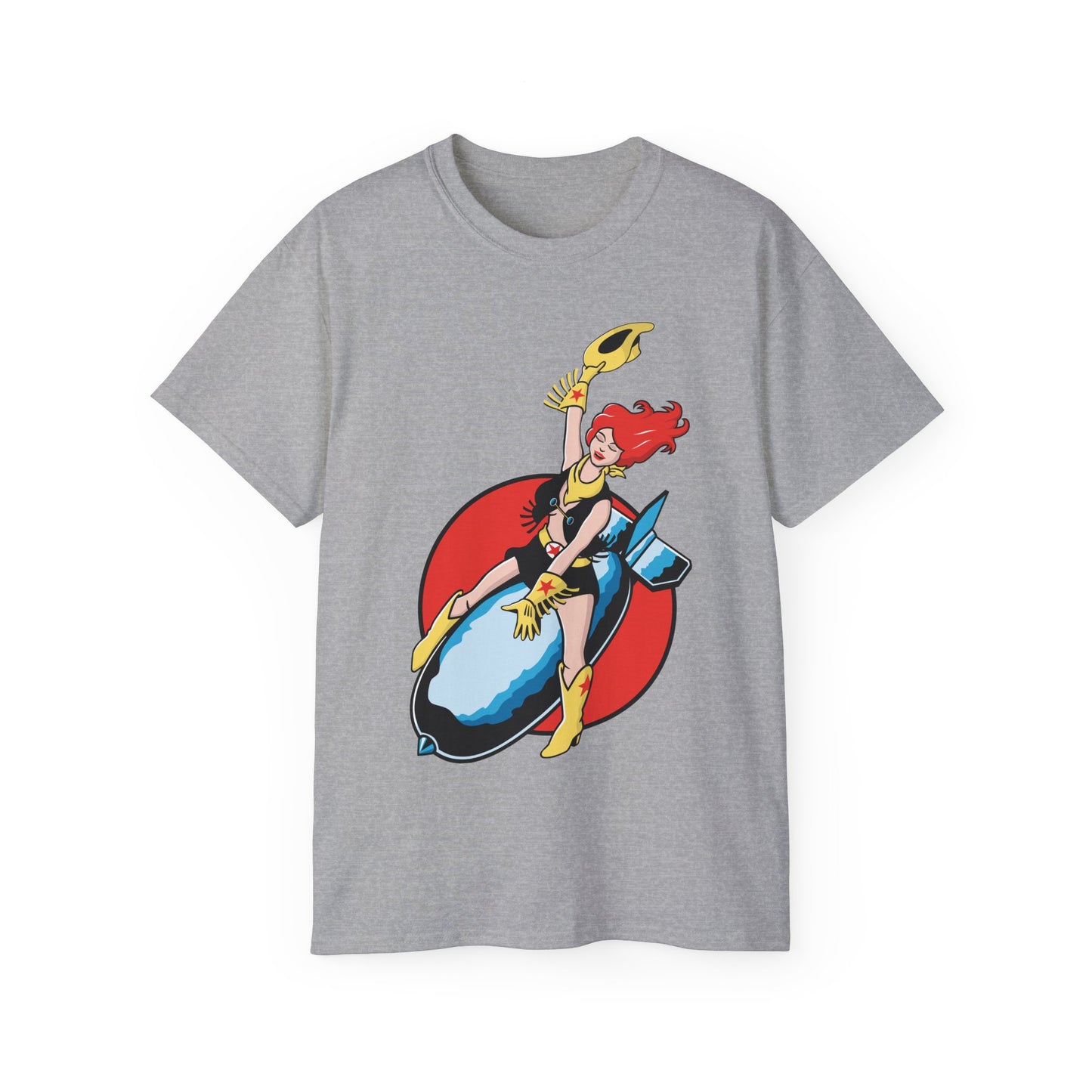 Unisex Ultra Cotton Tee - Atomic Cowgirl