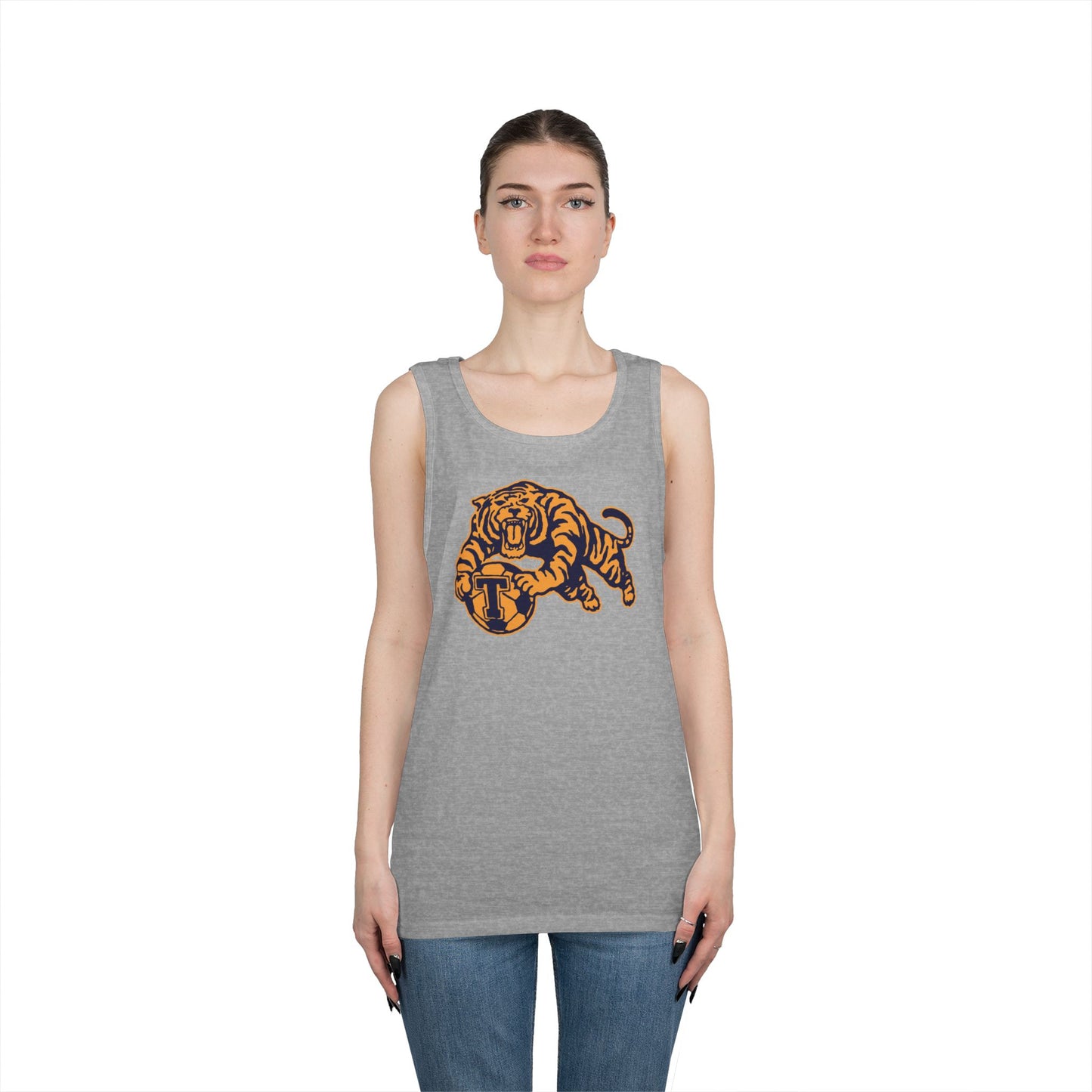 Unisex Heavy Cotton Tank Top - Tiger