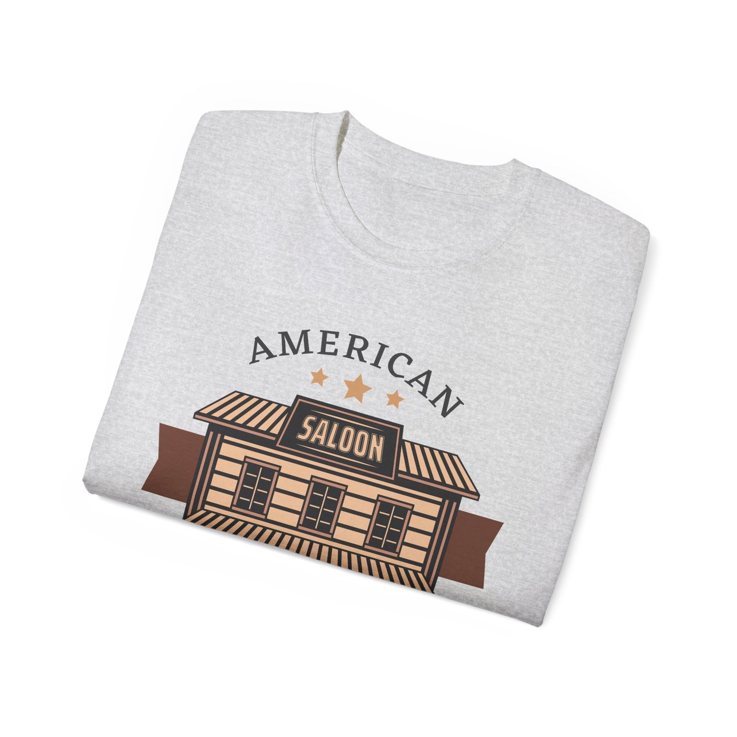 Unisex Ultra Cotton Tee - American Cowboy - Saloon - Wild West