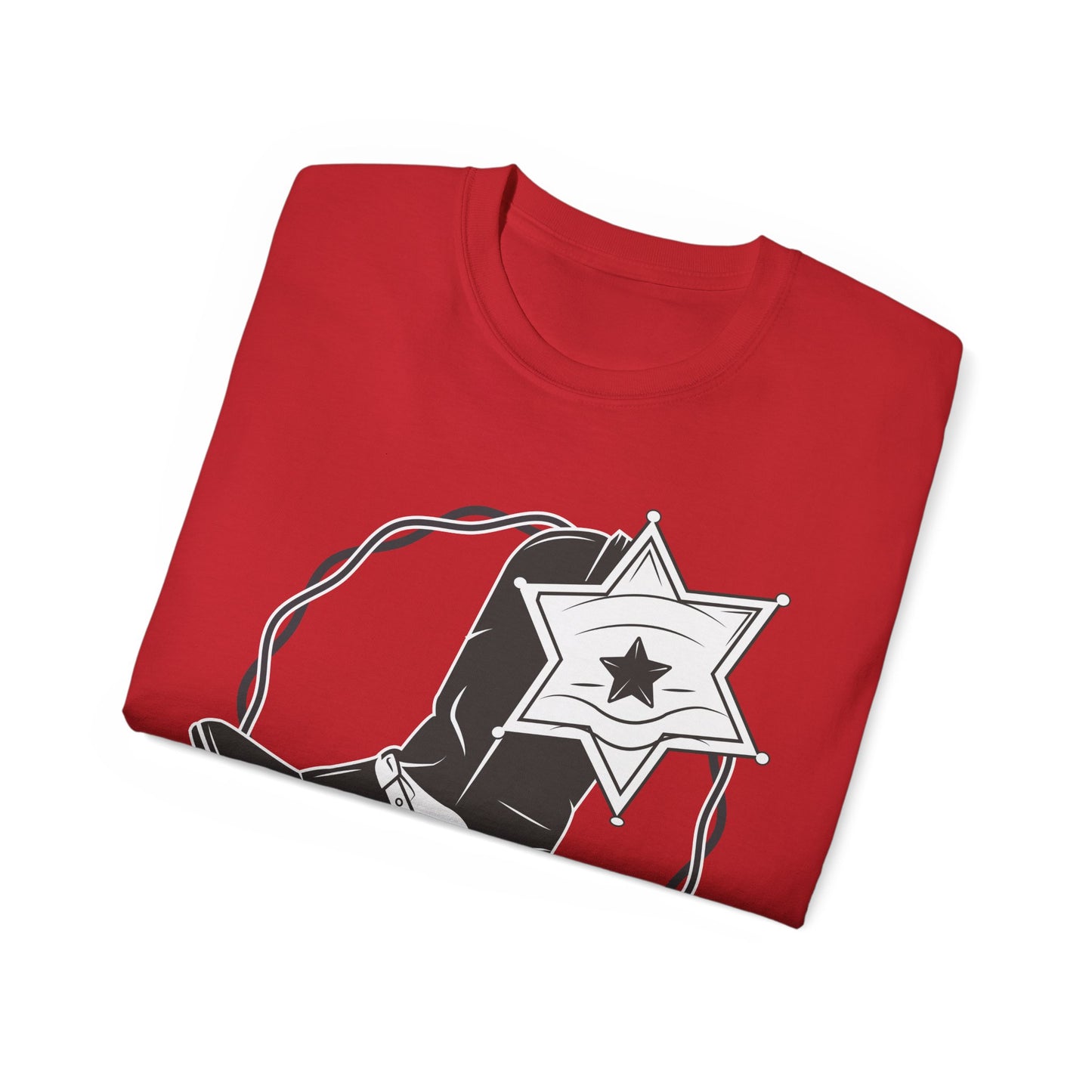 Unisex Ultra Cotton Tee - Boots w Star