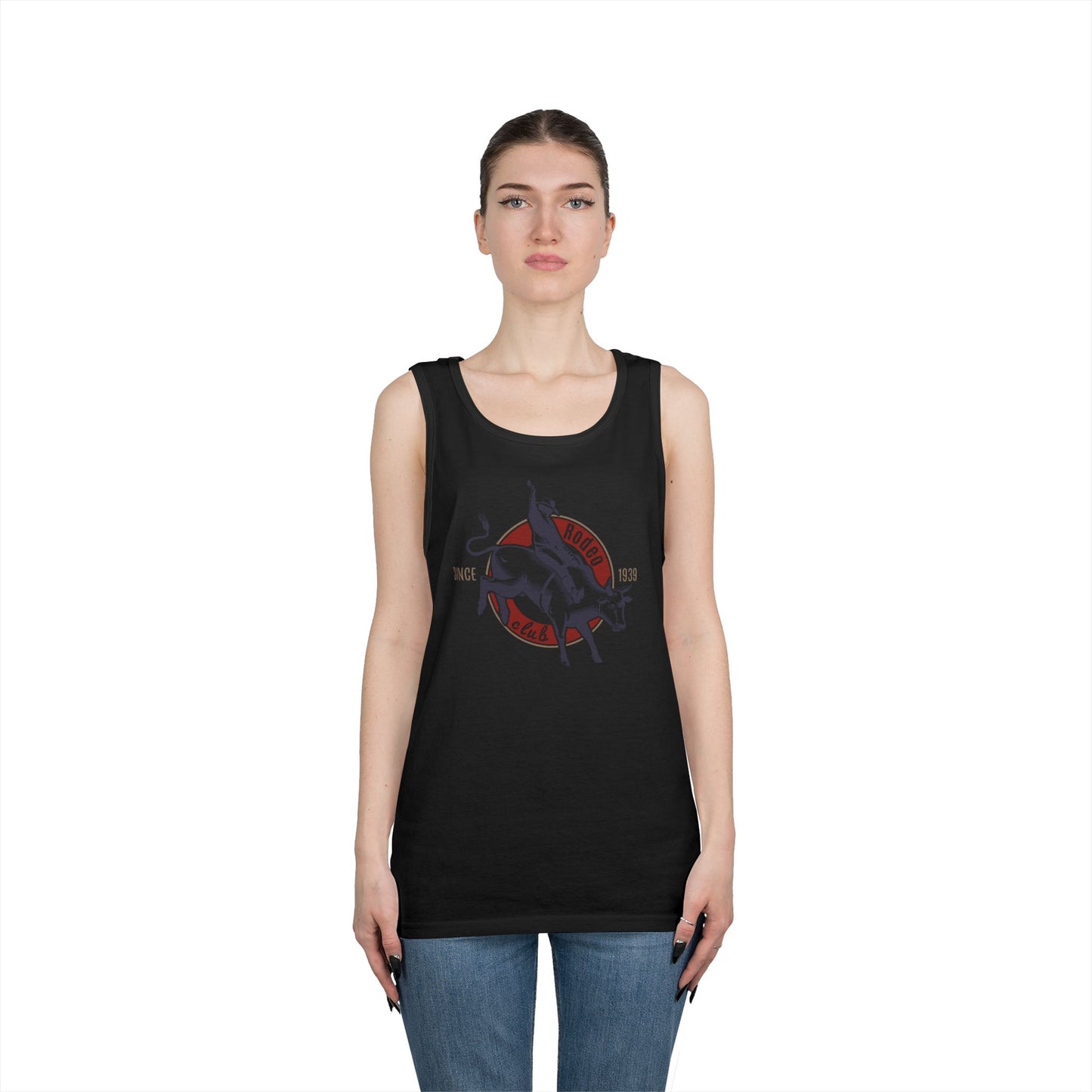 Unisex Heavy Cotton Tank Top - Rodeo Club