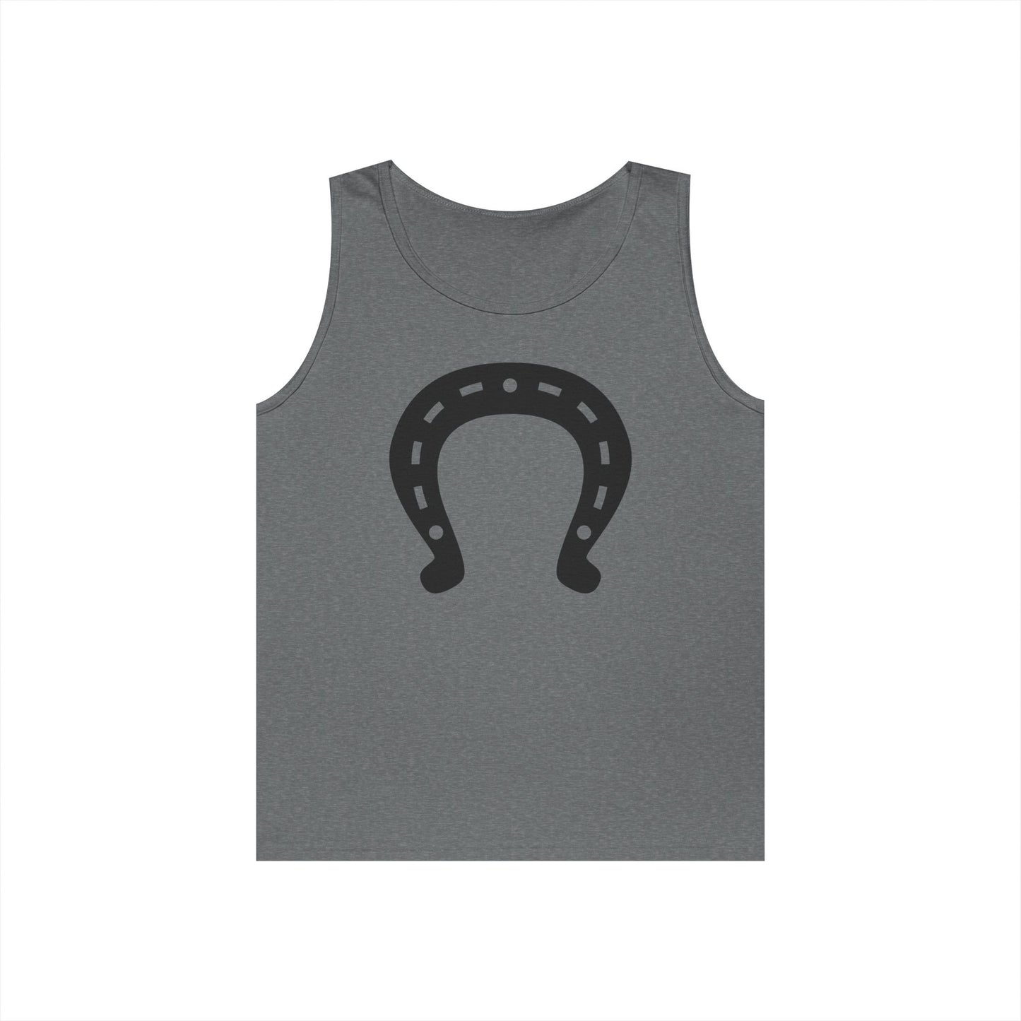 Unisex Heavy Cotton Tank Top - Horseshoe X 300