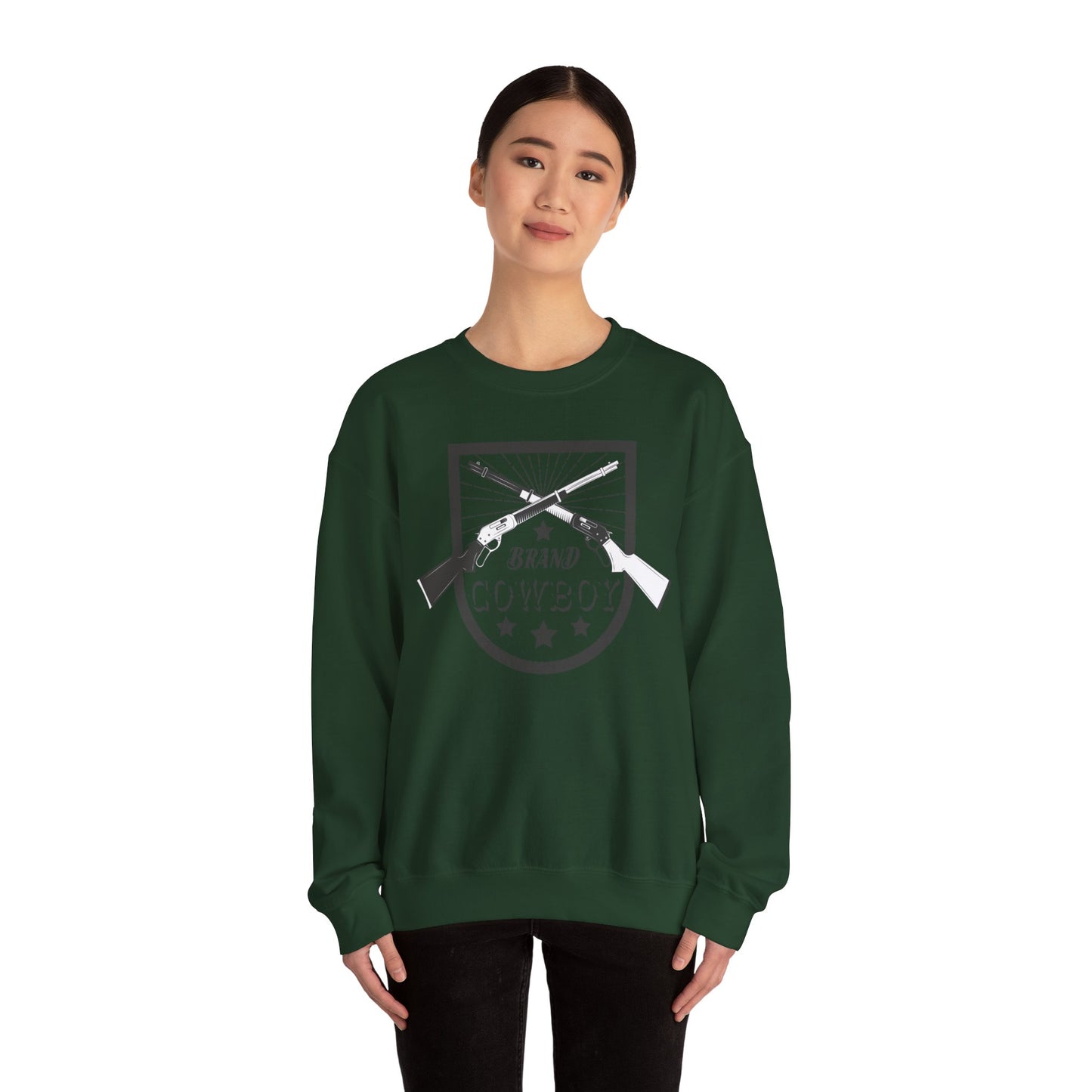 Crewneck Sweatshirt - Brand Cowboy