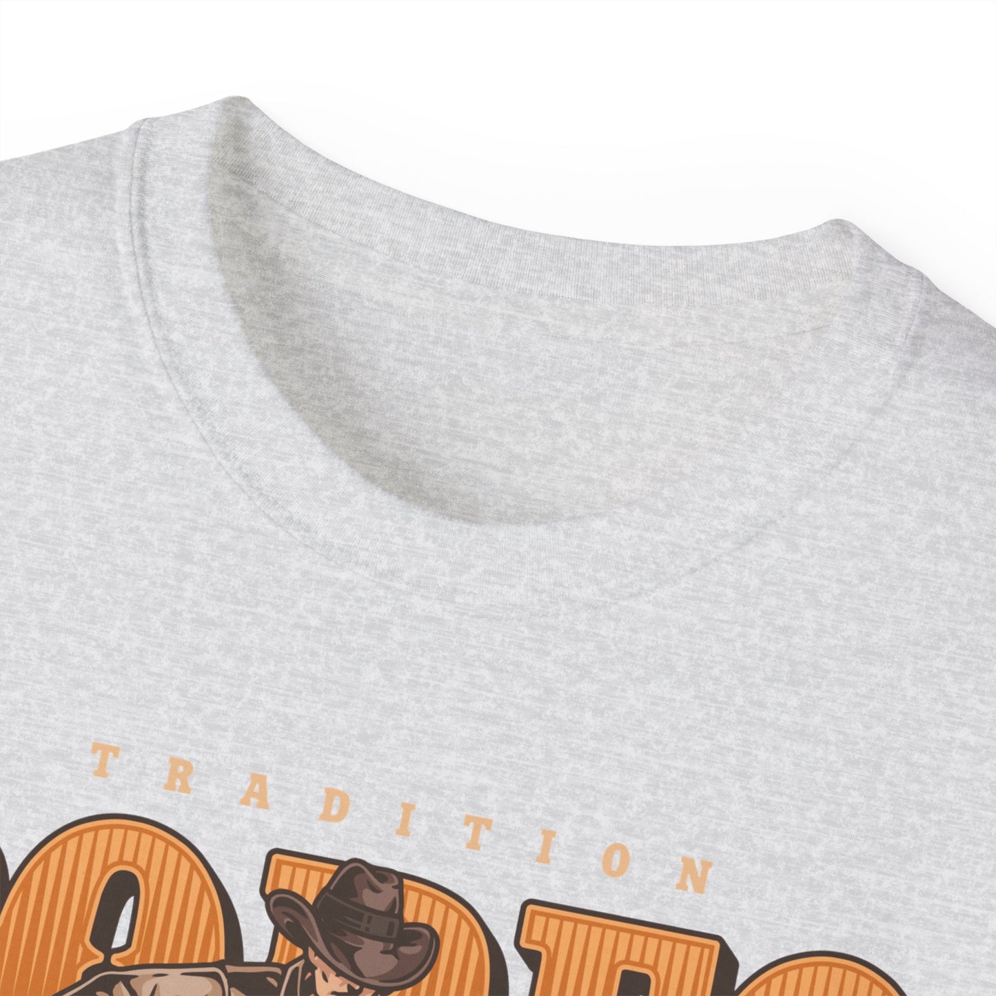 Unisex Ultra Cotton Tee - Tradition Rodeo Show - Bull Riding Events