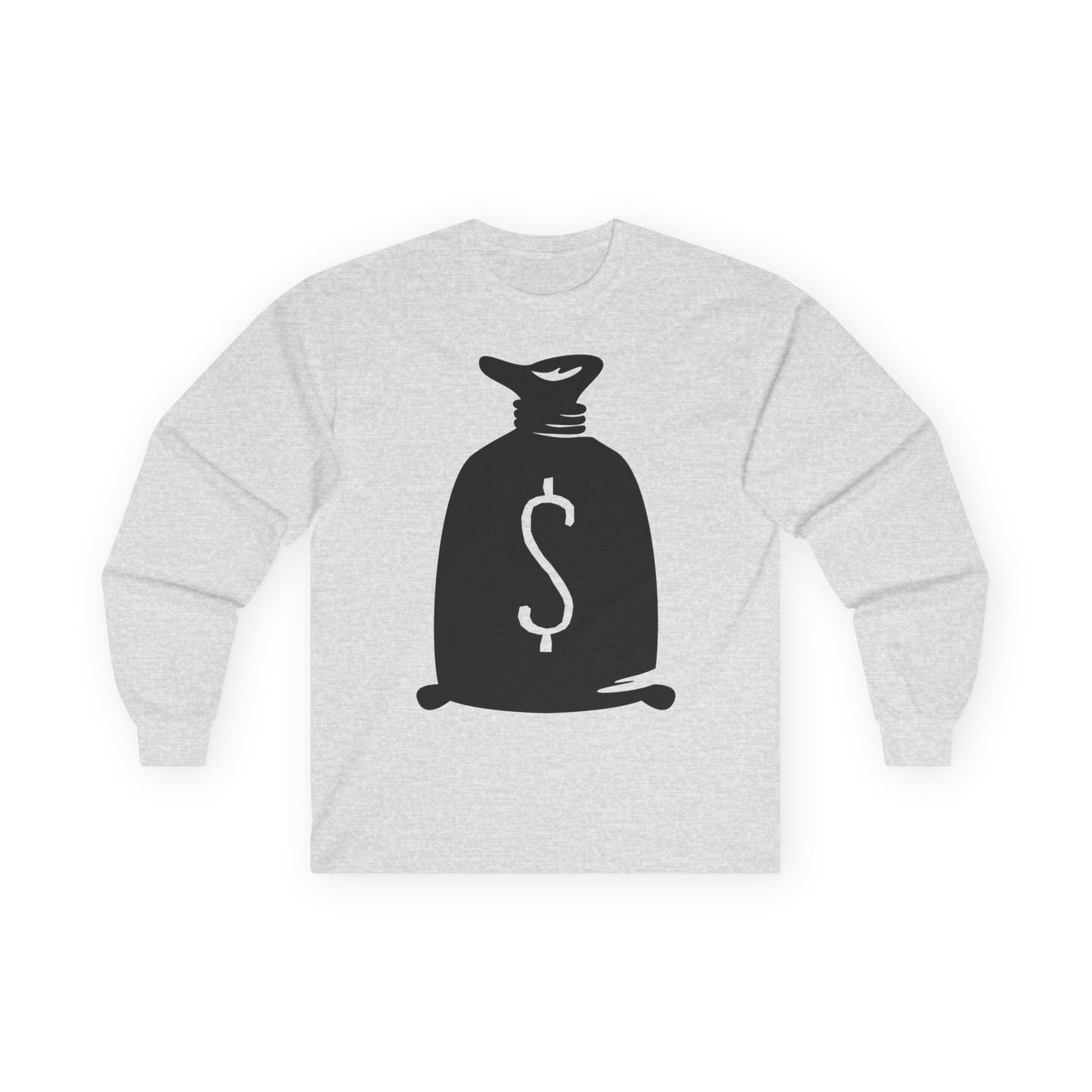 Unisex Ultra Cotton Long Sleeve Tee - Bank Money Bag X 300