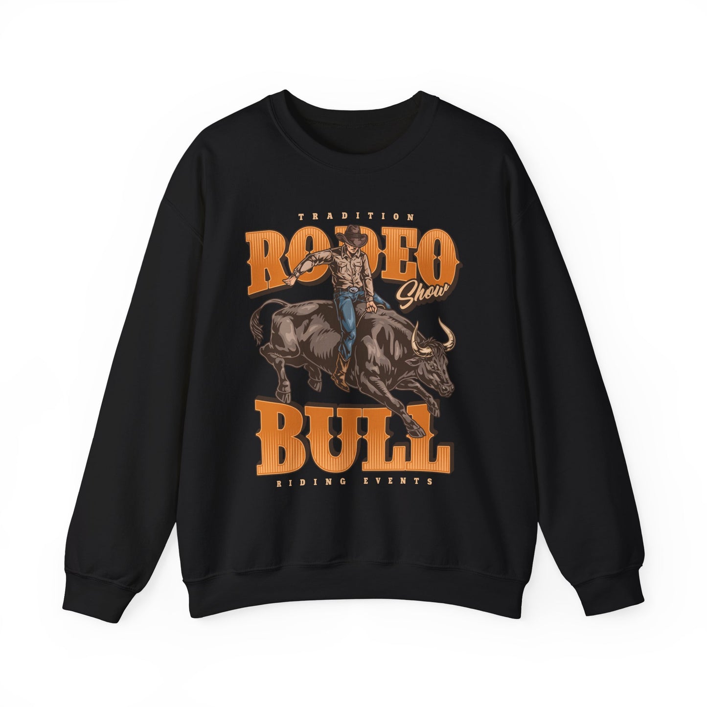 Crewneck Sweatshirt - Tradition Rodeo Show - Bull Riding Events