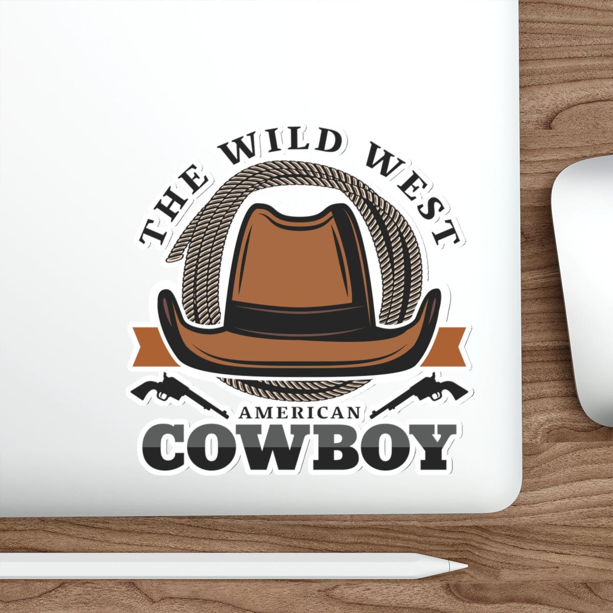 Die-cut stickers - The Wild West - American Cowboy