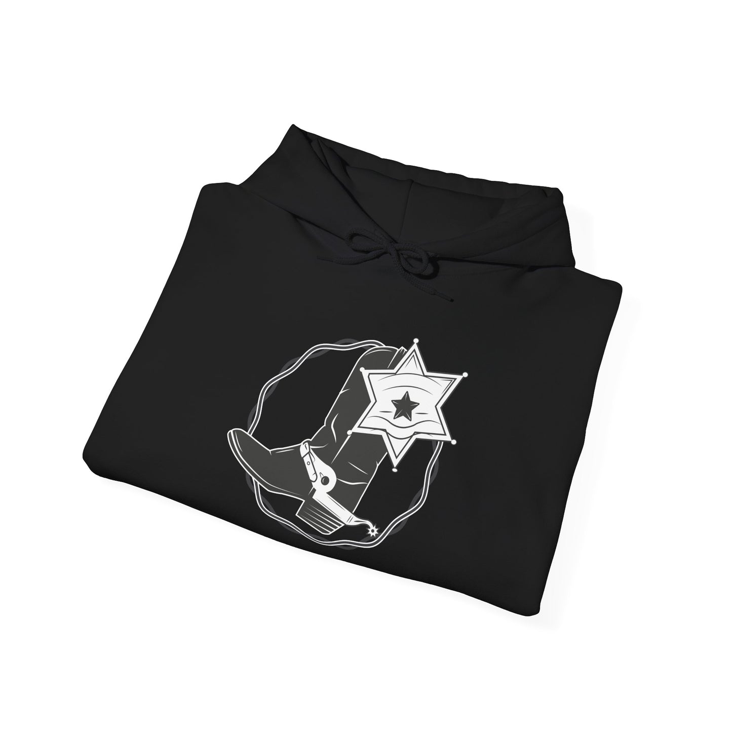 Unisex Hoodie - Boots w Star