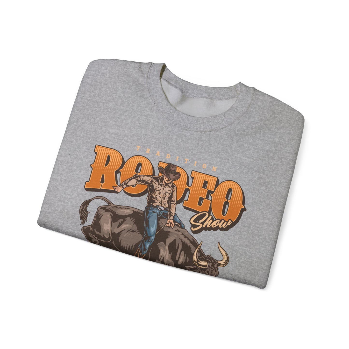 Crewneck Sweatshirt - Tradition Rodeo Show - Bull Riding Events