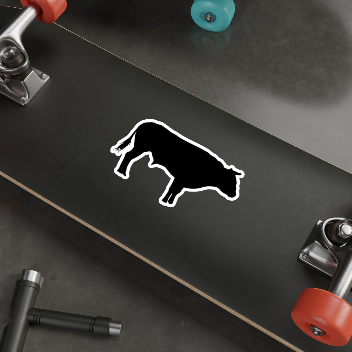 Die-cut stickers - Bull - Silhouette