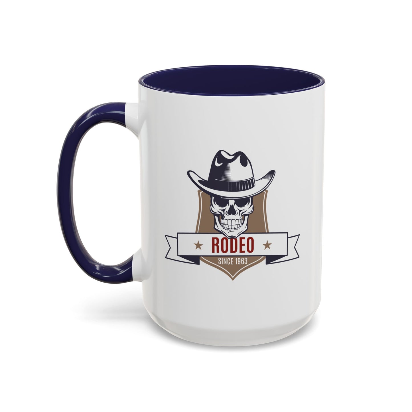 Accent Coffee Mug (11, 15oz) - Rodeo - Western Cowboy