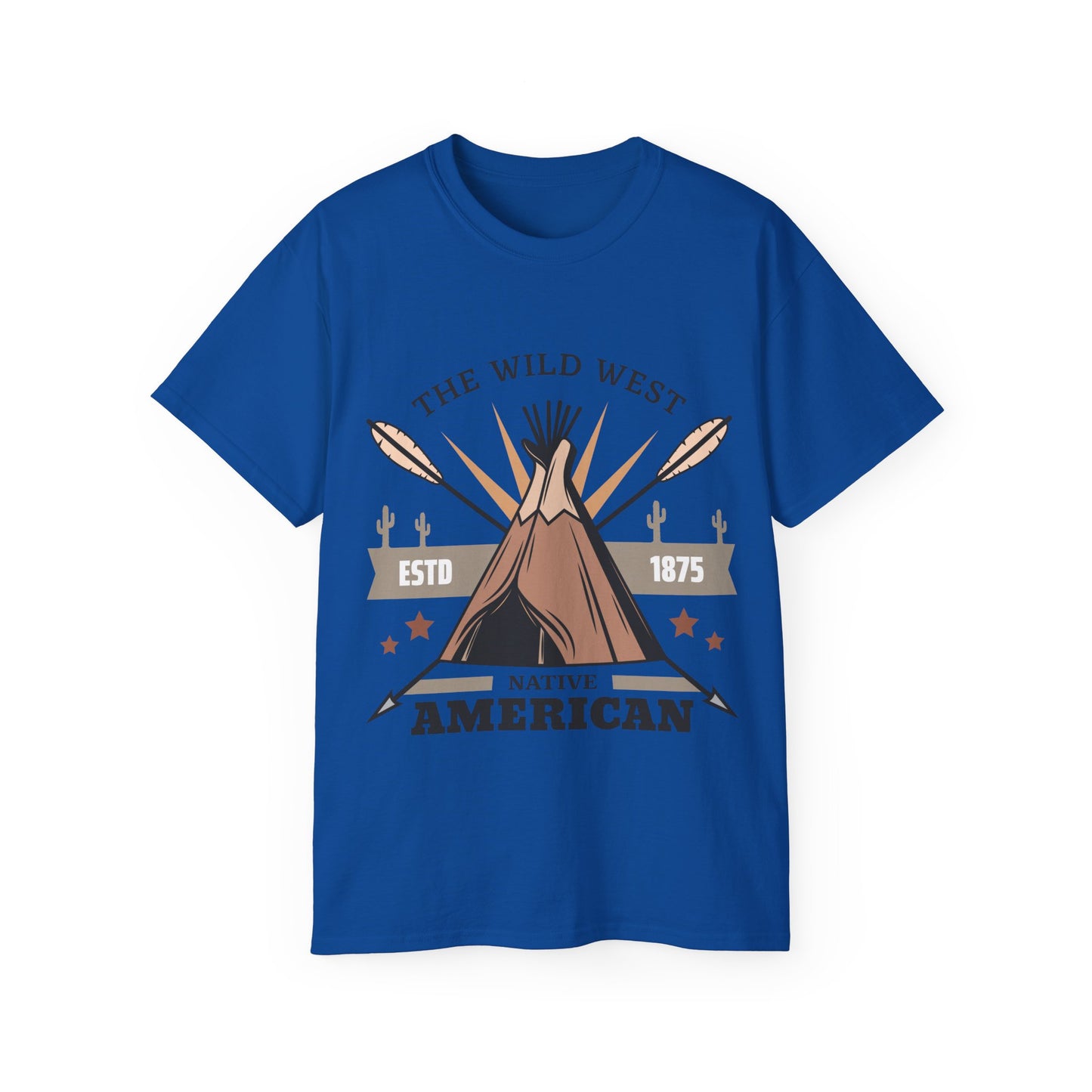 Unisex Ultra Cotton Tee - The Wild West - Native American