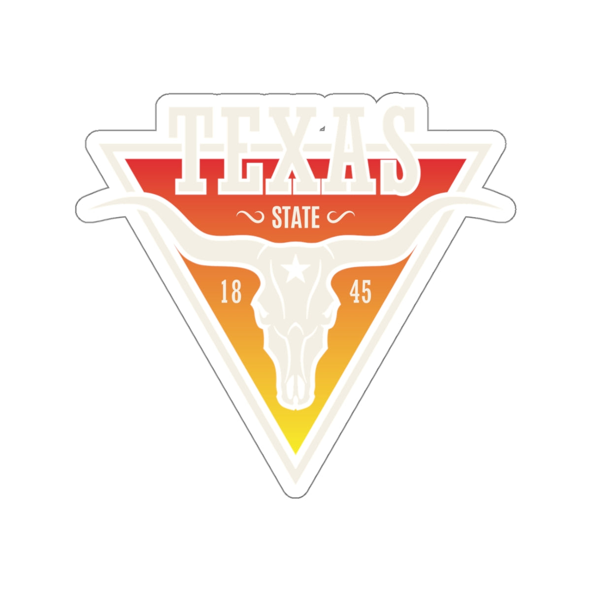 Die-cut stickers - Texas State