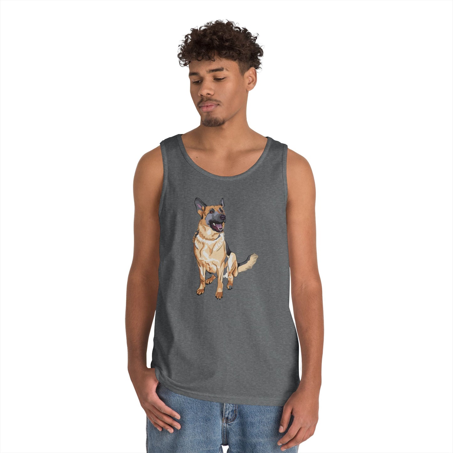 Unisex Heavy Cotton Tank Top - Cowboys Friend - Duke