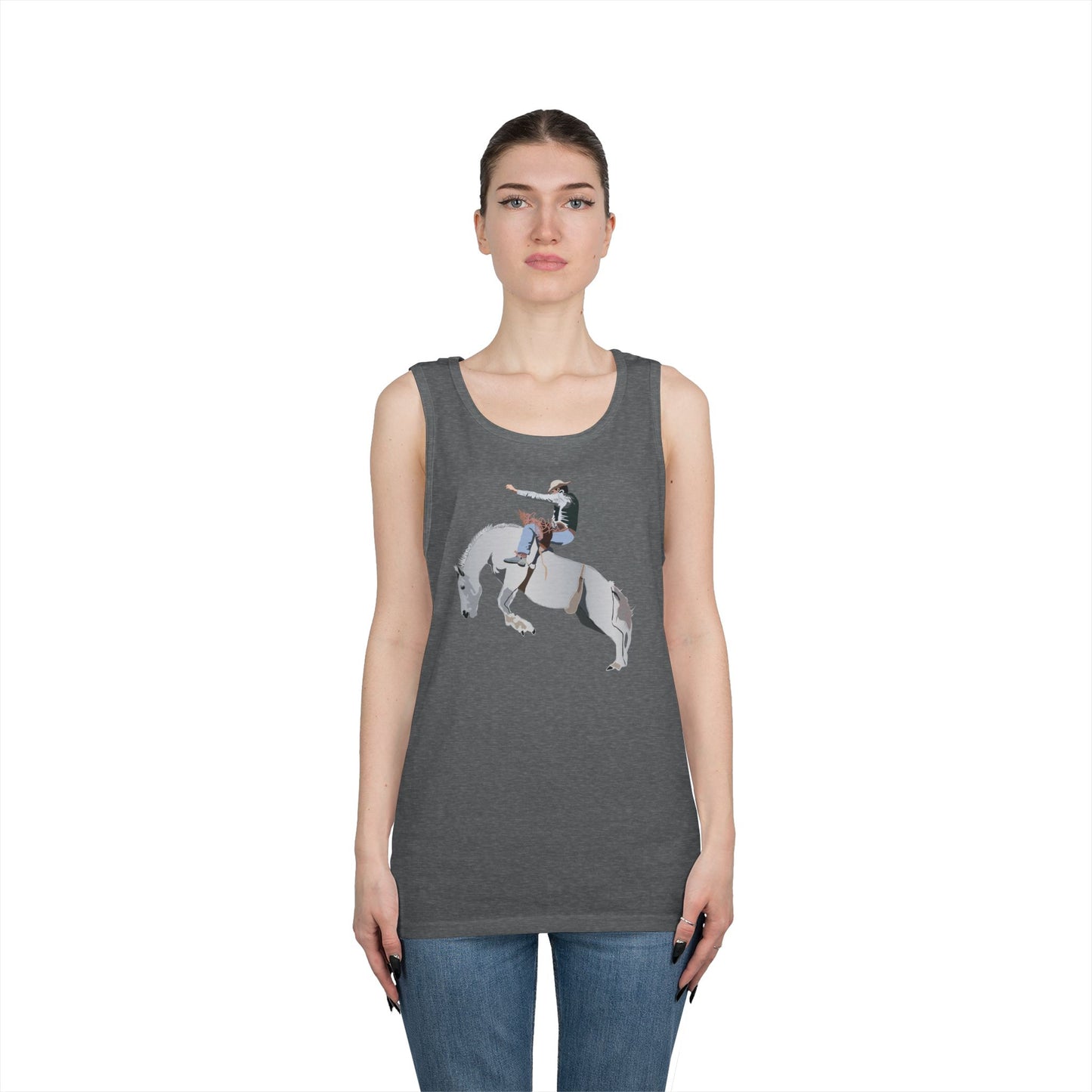 Unisex Heavy Cotton Tank Top - Augusta - Rodeo