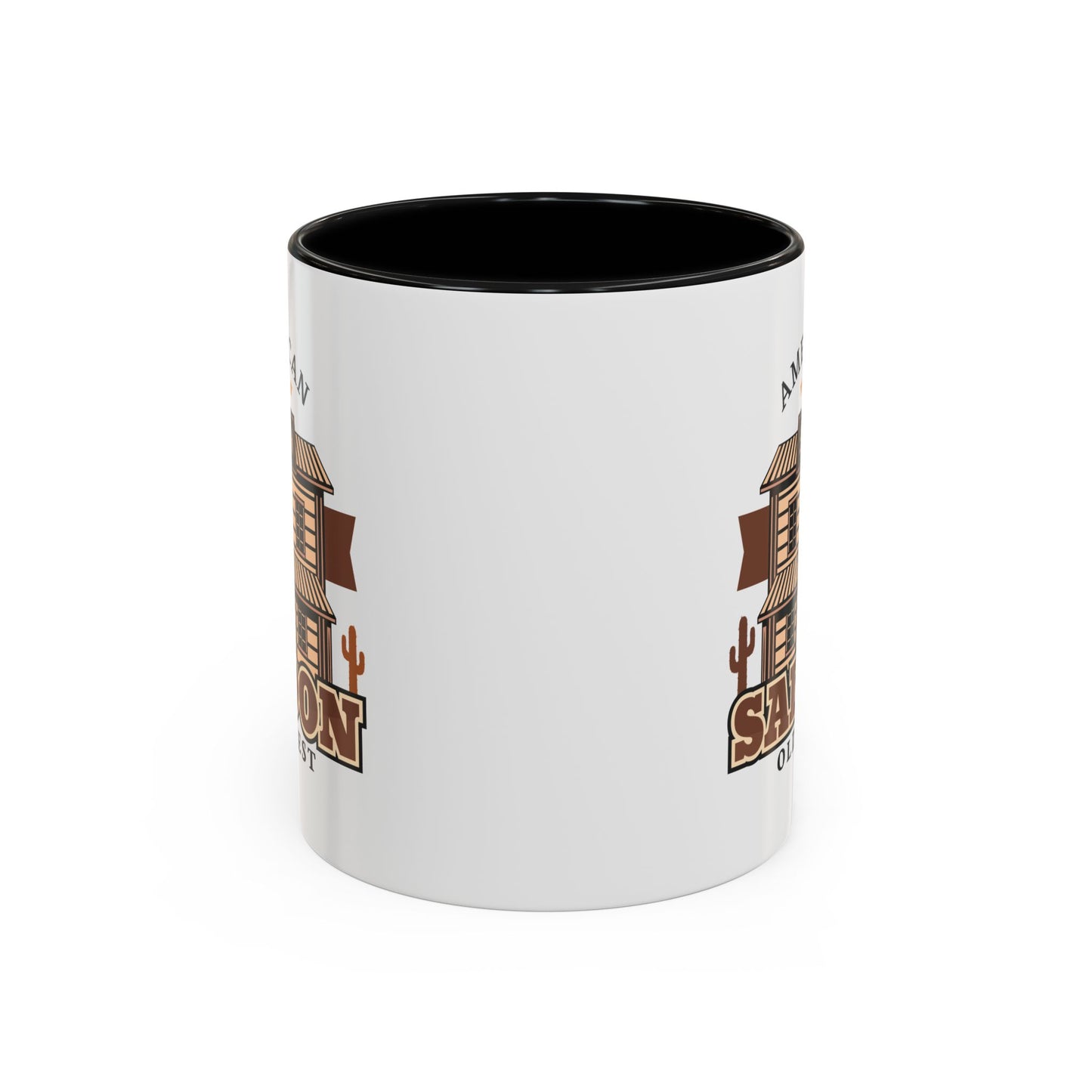 Accent Coffee Mug (11, 15oz) - American Cowboy - Saloon - Wild West