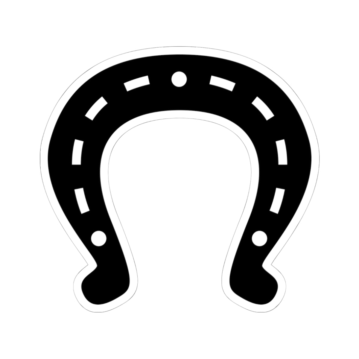 Kiss-Cut Stickers - Horseshoe X 300