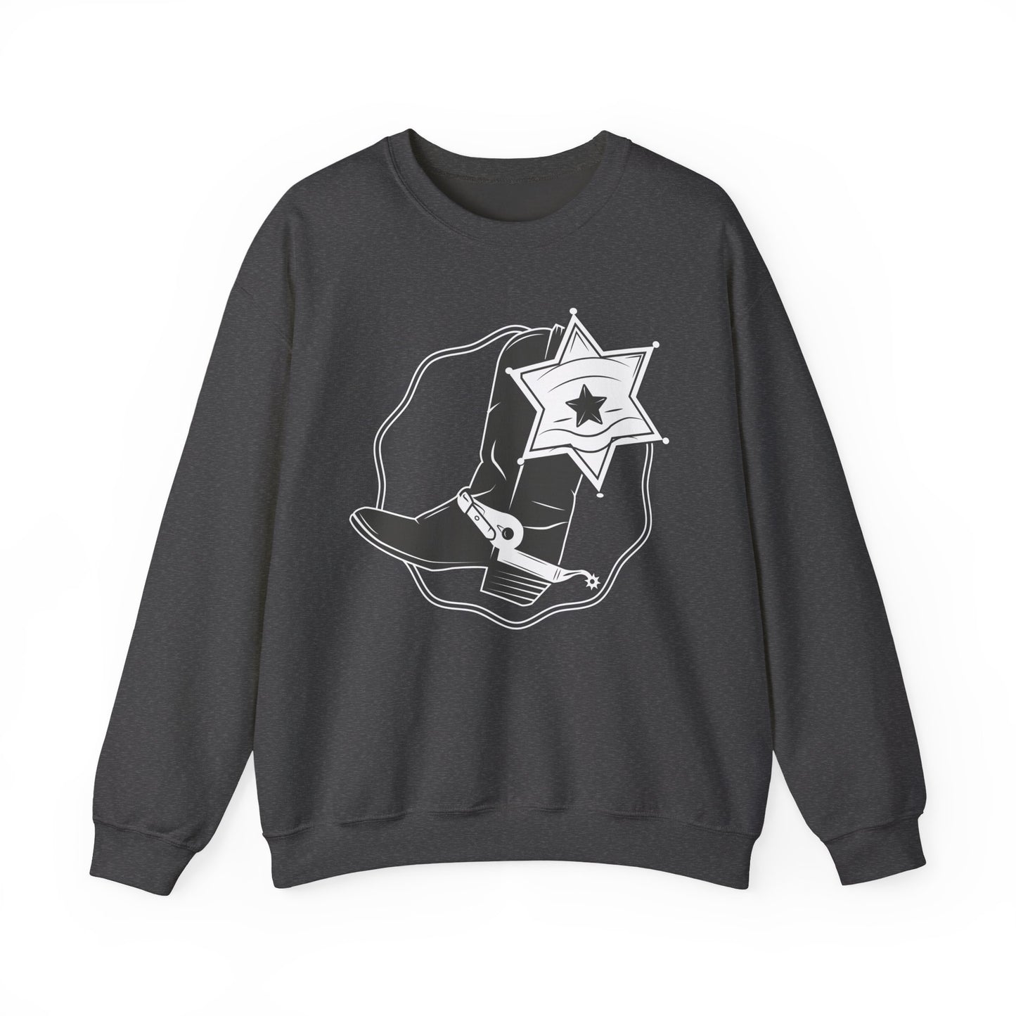 Crewneck Sweatshirt - Boots w Star