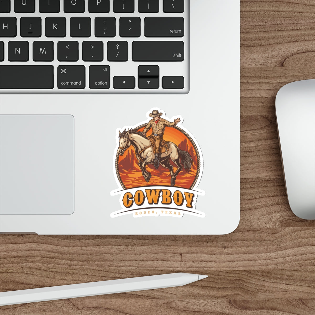 Die-cut stickers - Rodeo Cowboy - Texas