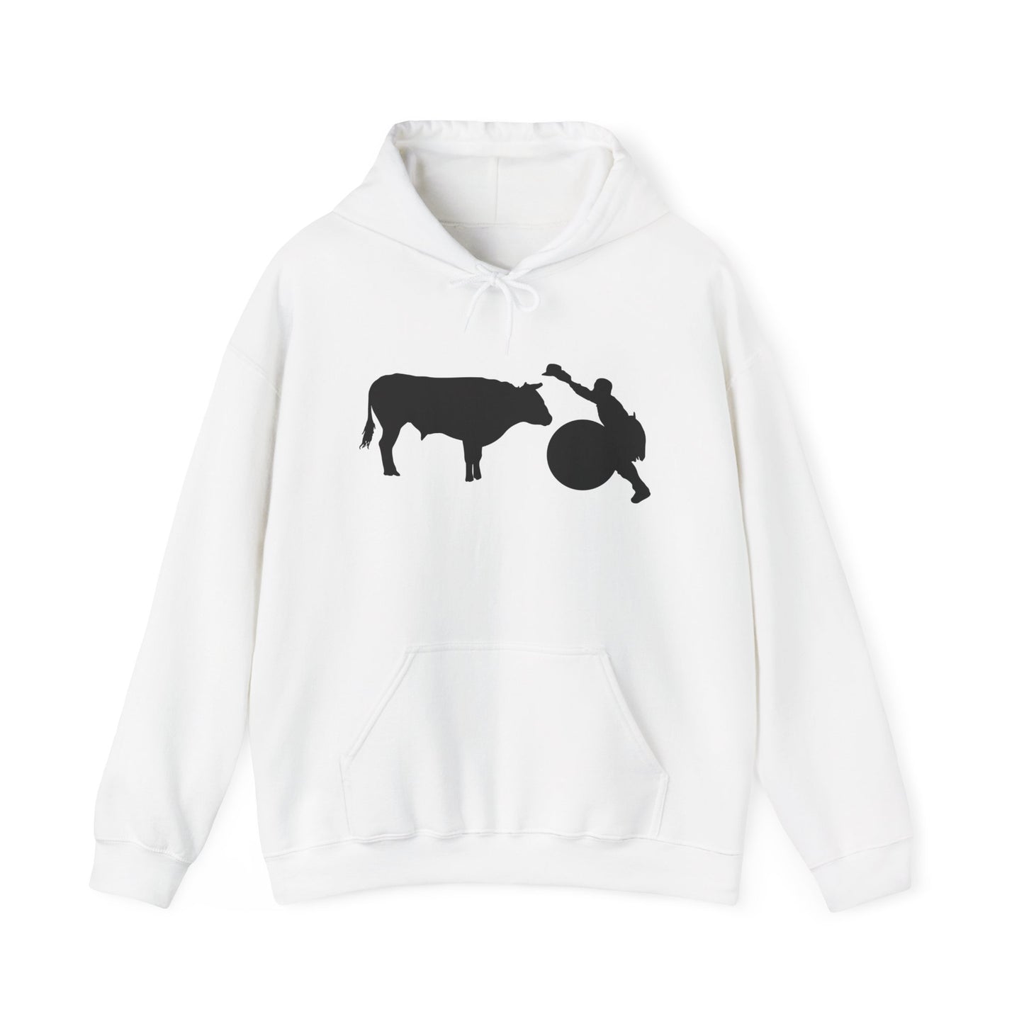 Unisex Hoodie - Clown and Bull - Silhouette - V2