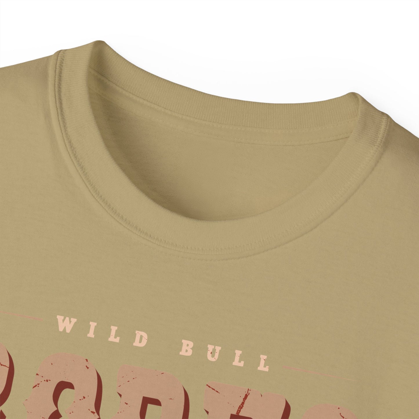 Western Rodeo Cowboy Tee - Fun Casual Shirt for Rodeo Fans, Gift for Country Lovers, Festival Outfit, Everyday Wear, Rodeo Apparel - American Tradition Wild Bull Rodeo Show - Wild West Cowboy, Texas