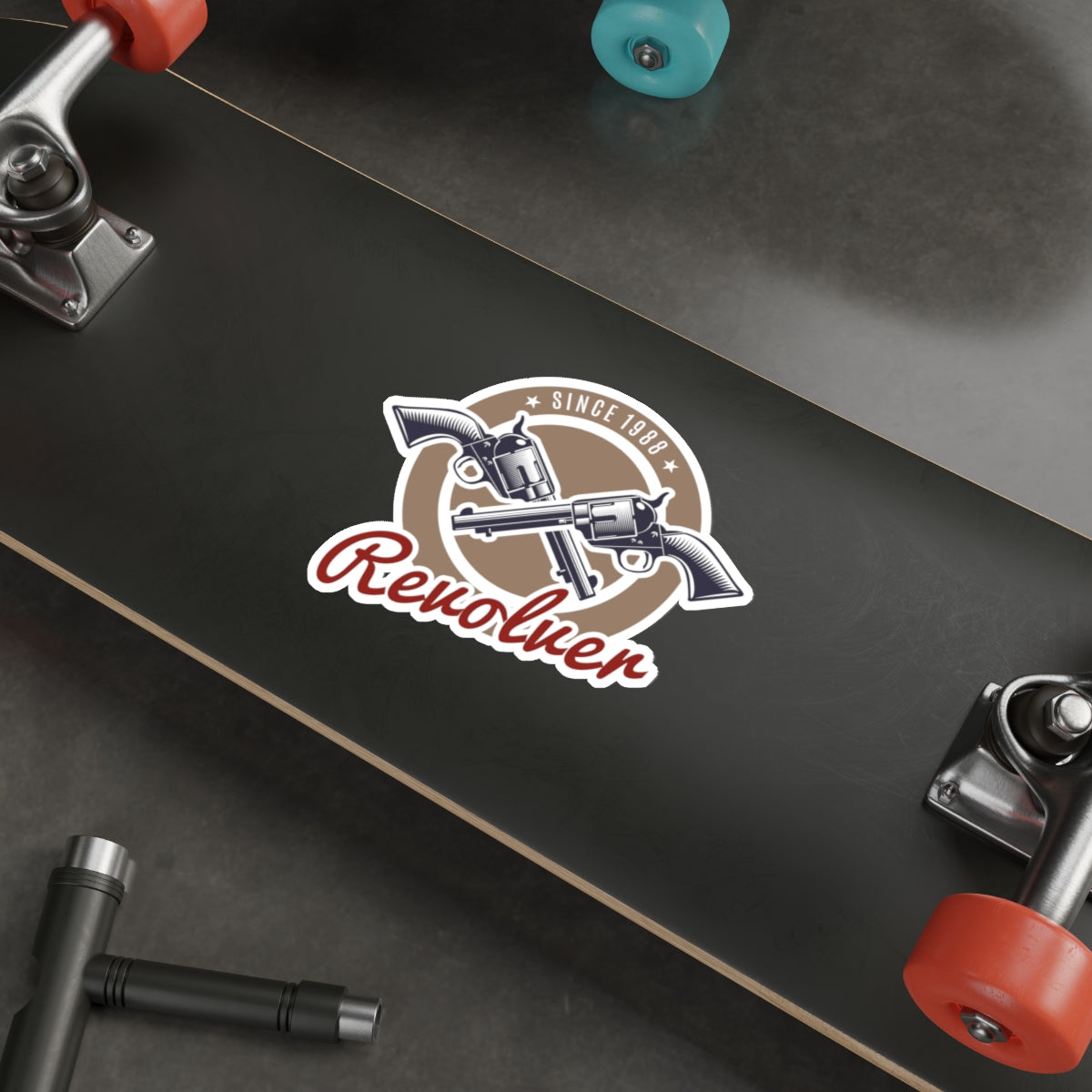 Die-cut stickers - Revolver