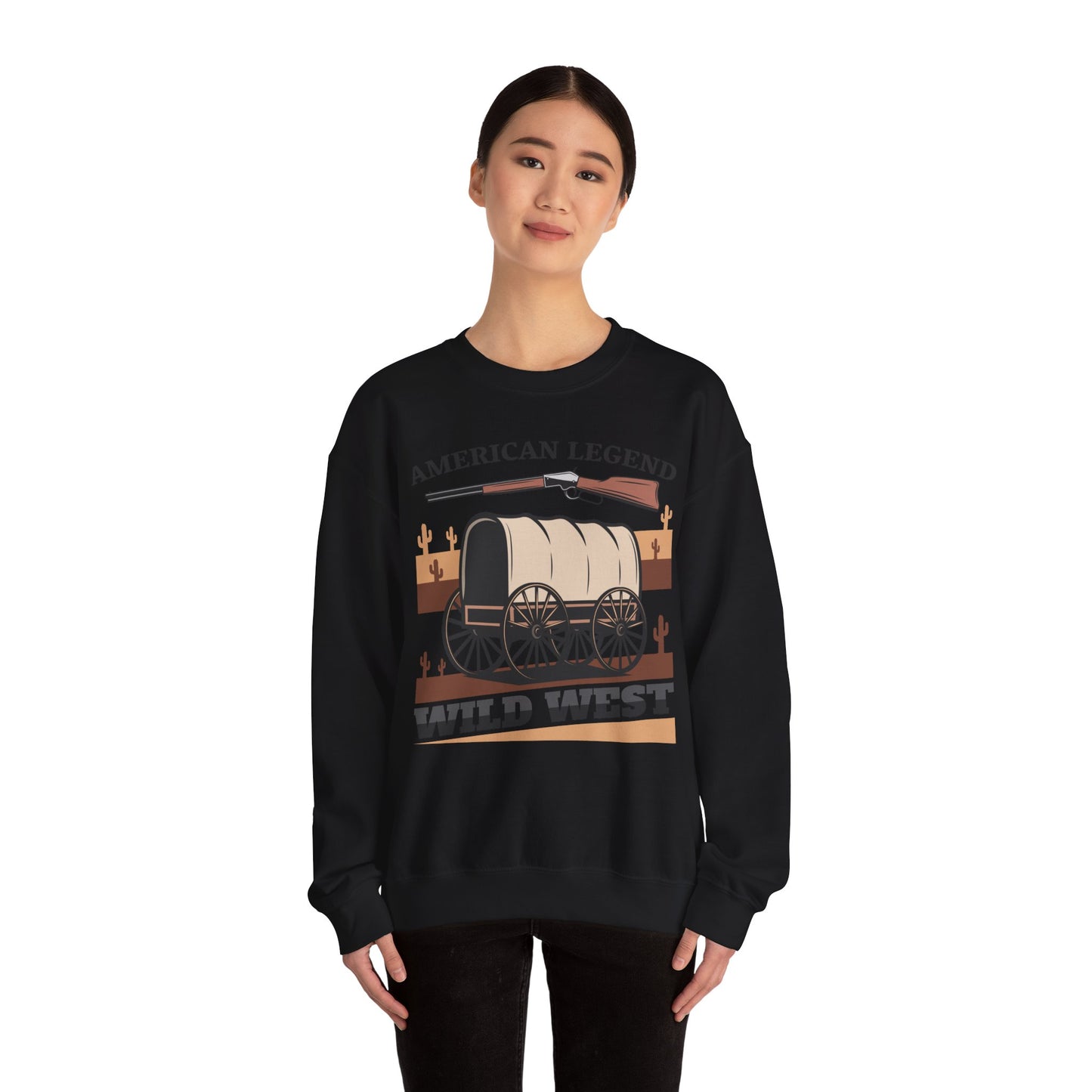 Crewneck Sweatshirt - American Legend - Wild West