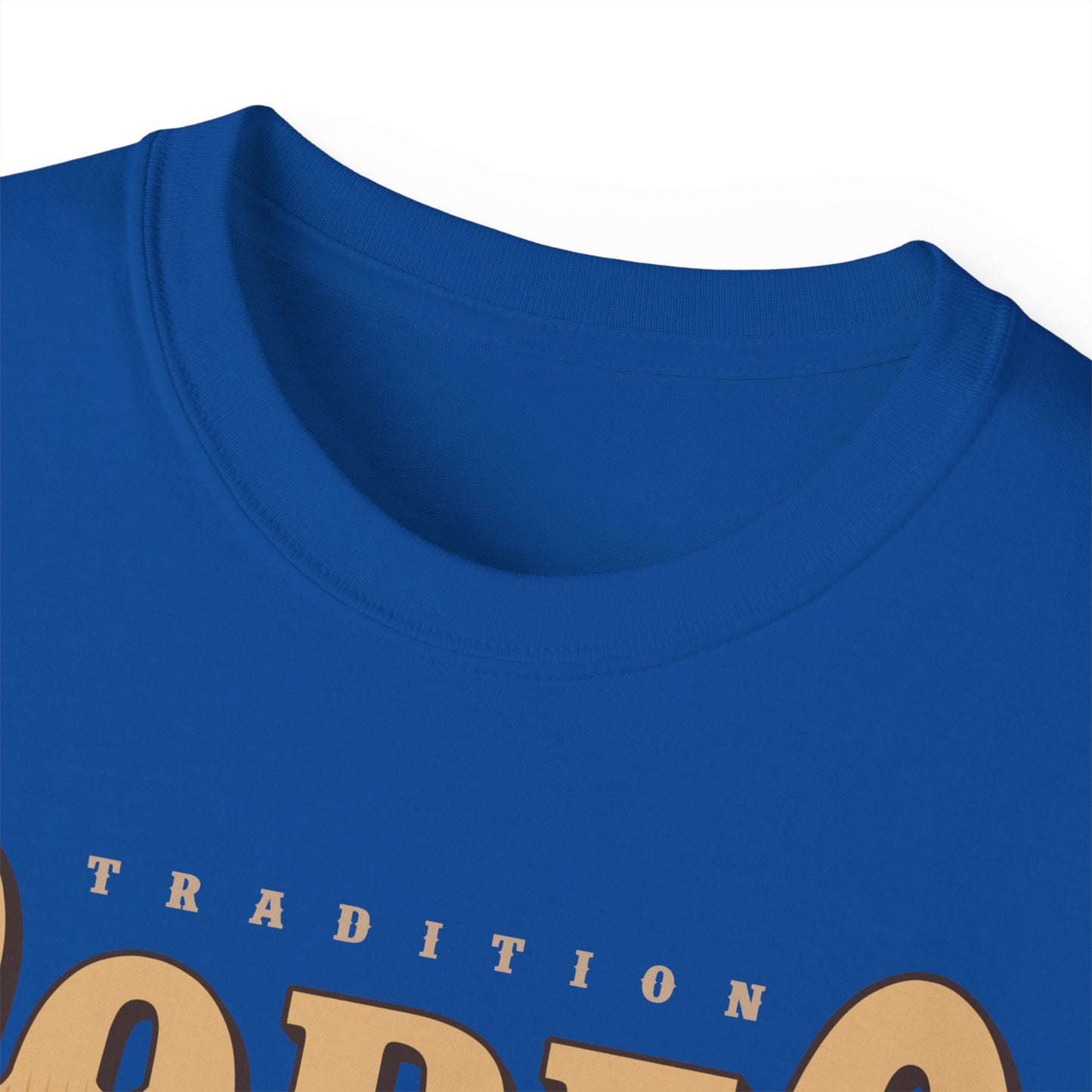 Unisex Ultra Cotton Tee - Tradition Rodeo Bull - Real Cowboys