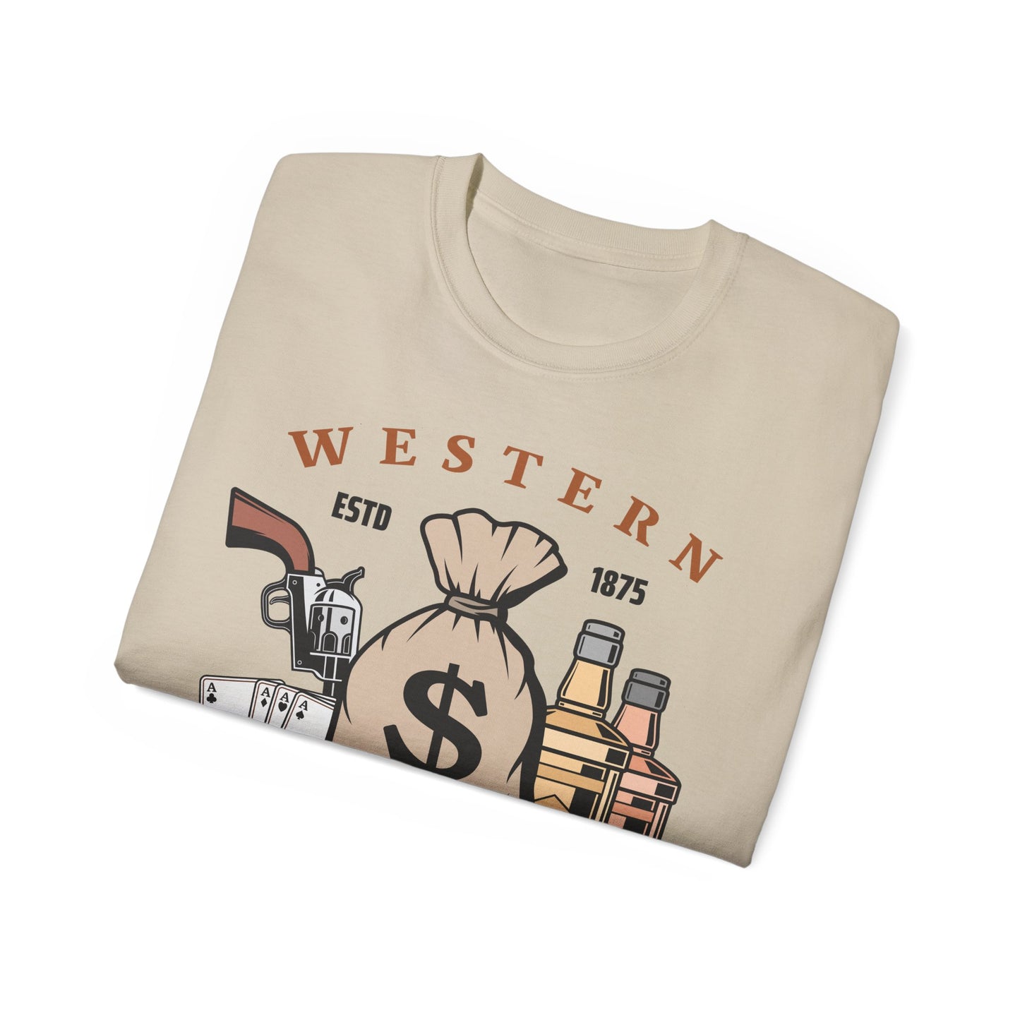 Unisex Ultra Cotton Tee - Western - Wild West - American Legend