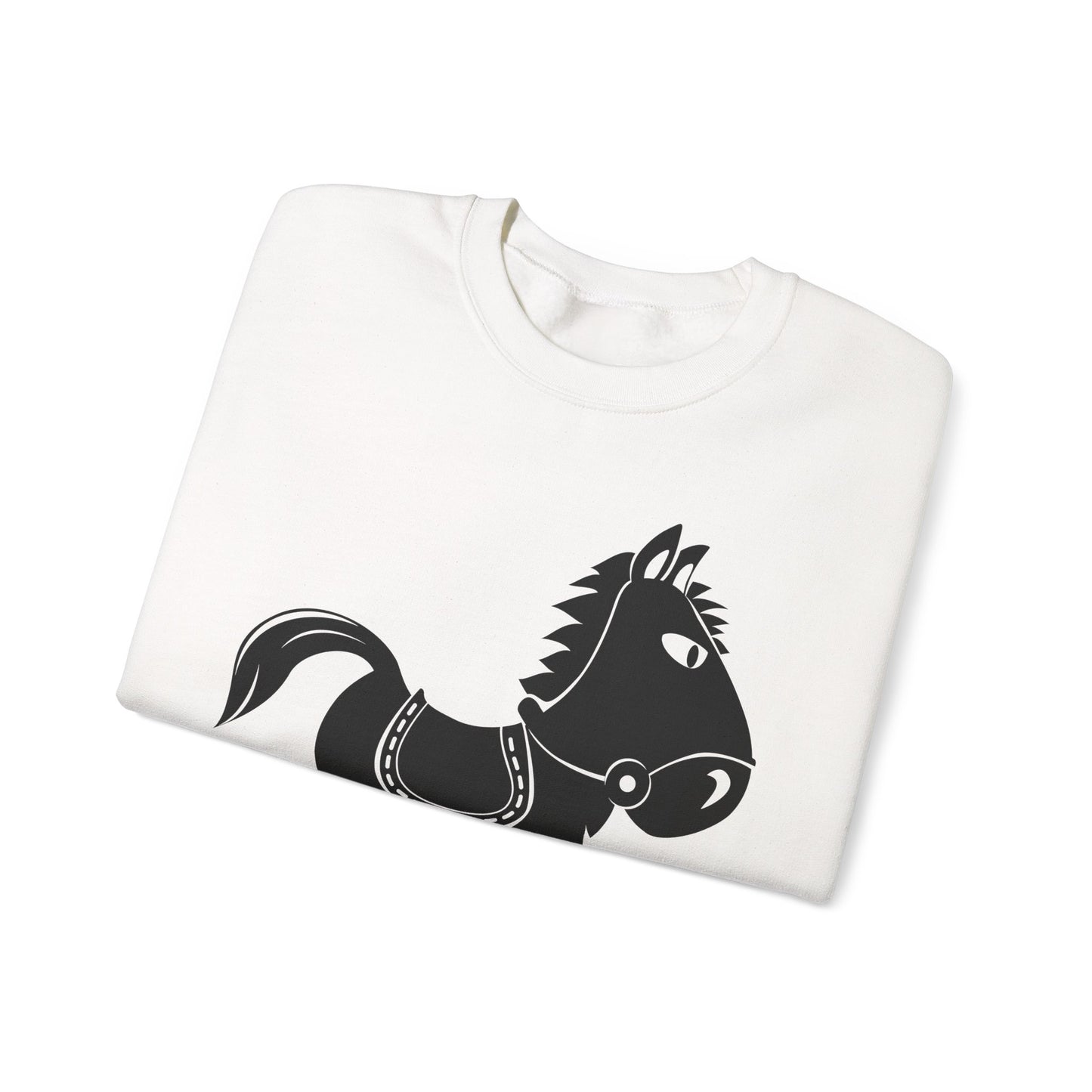 Crewneck Sweatshirt - Kids Rocking Horse X 300