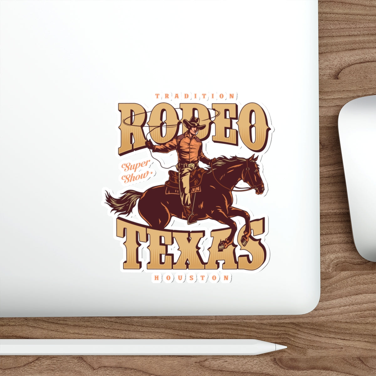 Die-cut stickers - Tradition Rodeo Super Show - Houston, Texas