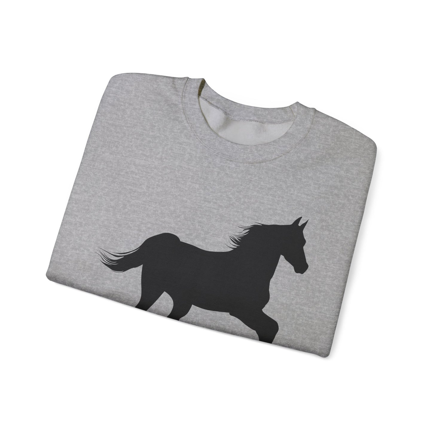Crewneck Sweatshirt - Wild Horse - Prancing X 300