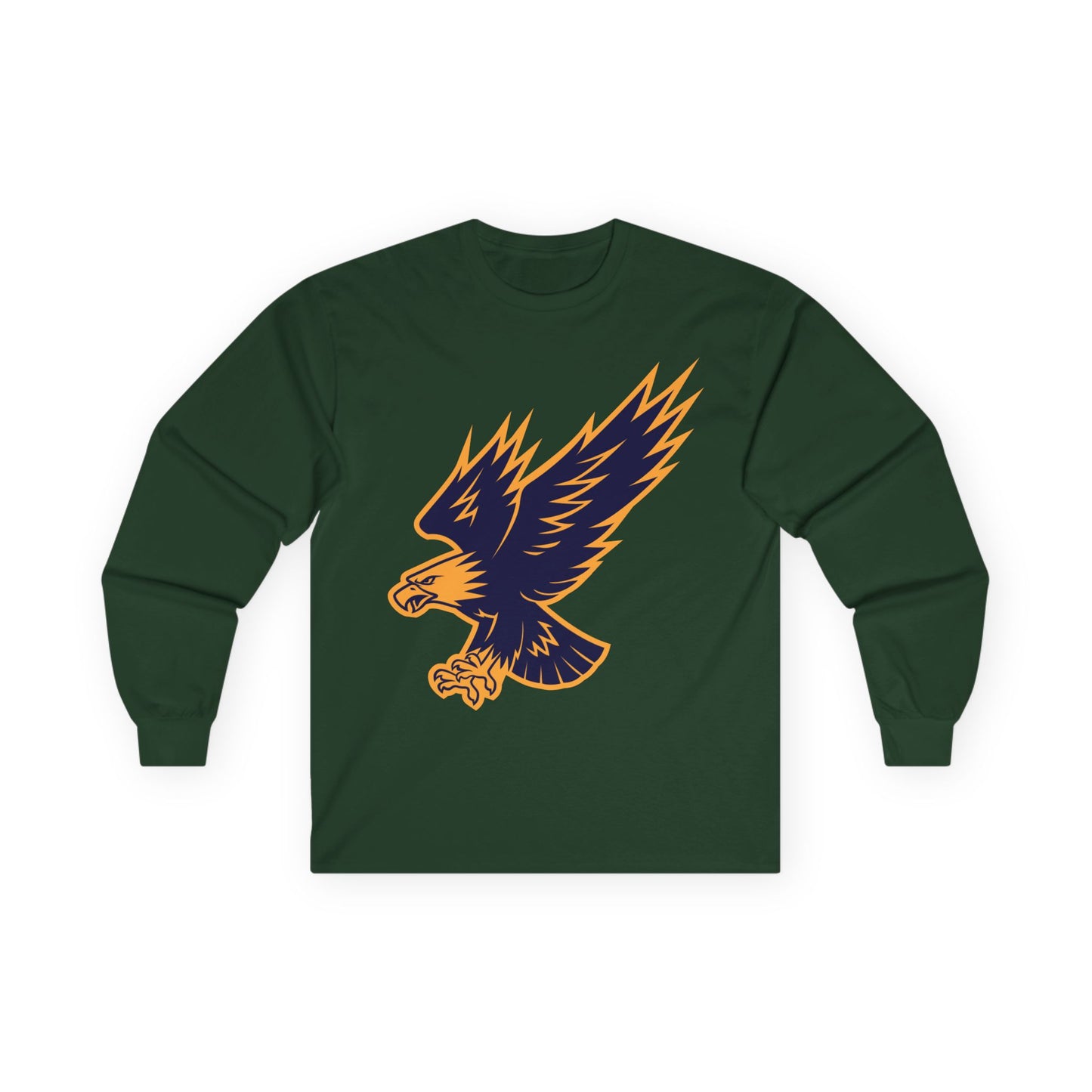 Unisex Ultra Cotton Long Sleeve Tee - Attacking Eagle