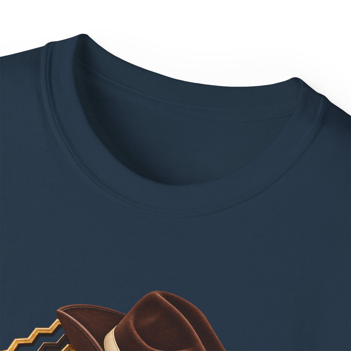 Unisex Ultra Cotton Tee - Cowboys - Cowboy Club - Color - 3D Transparent