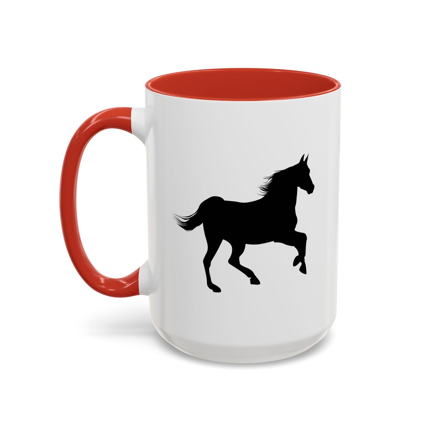 Accent Coffee Mug (11, 15oz) - Wild Horse - Prancing X 300