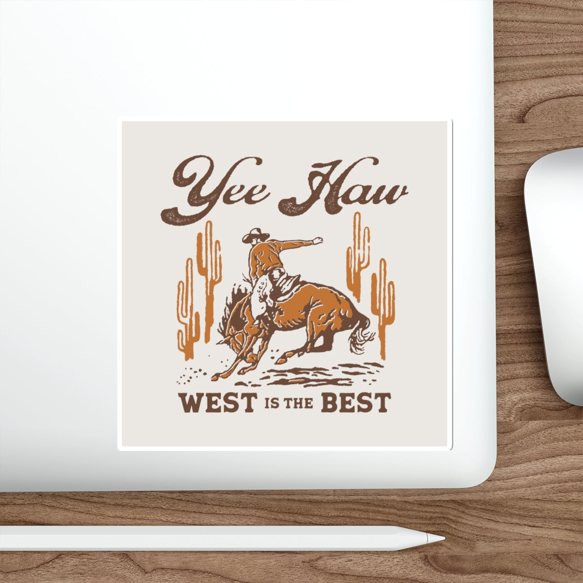 Die-cut stickers - Wild West Cowboy - Yee Haw