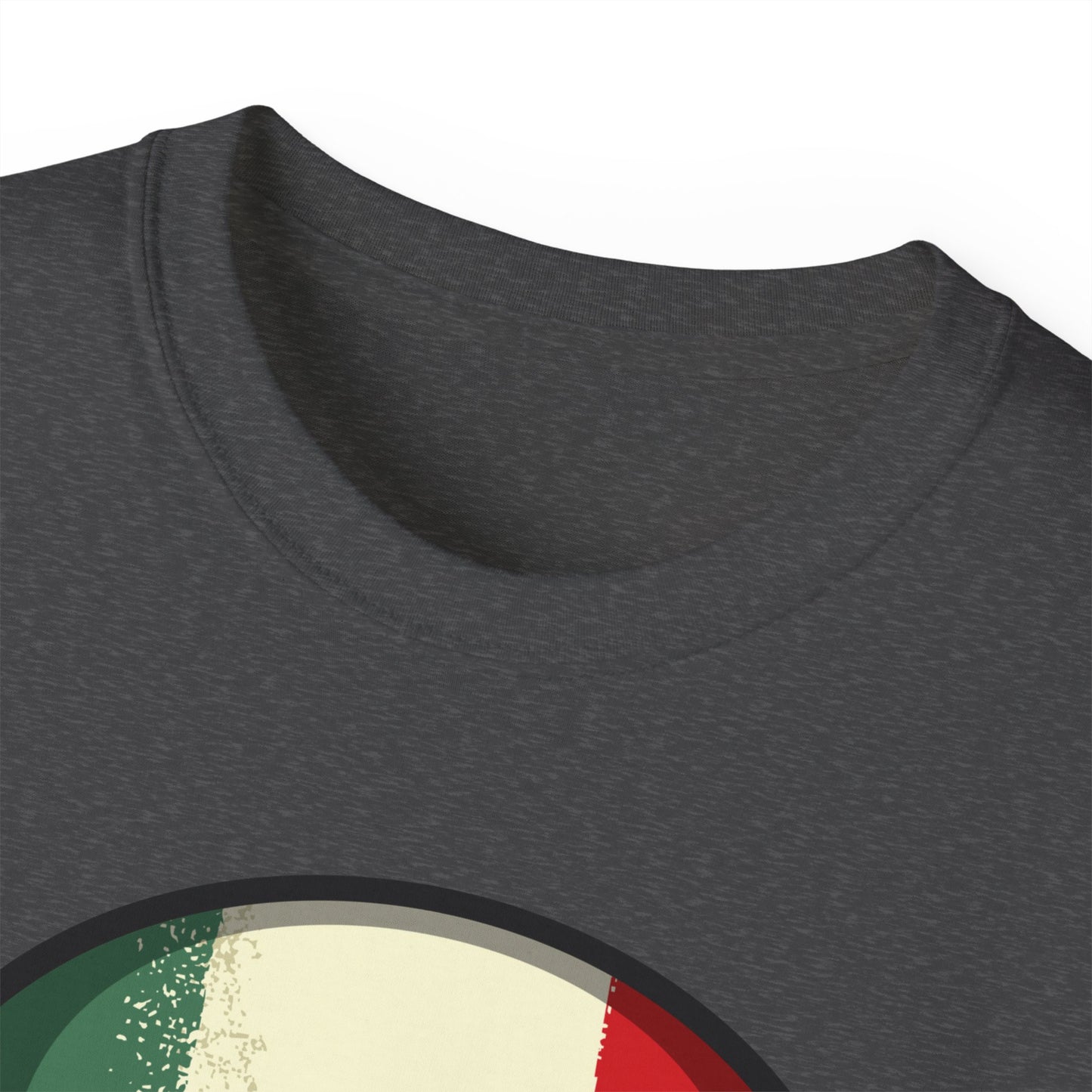 Unisex Ultra Cotton Tee - Red White Green Skull