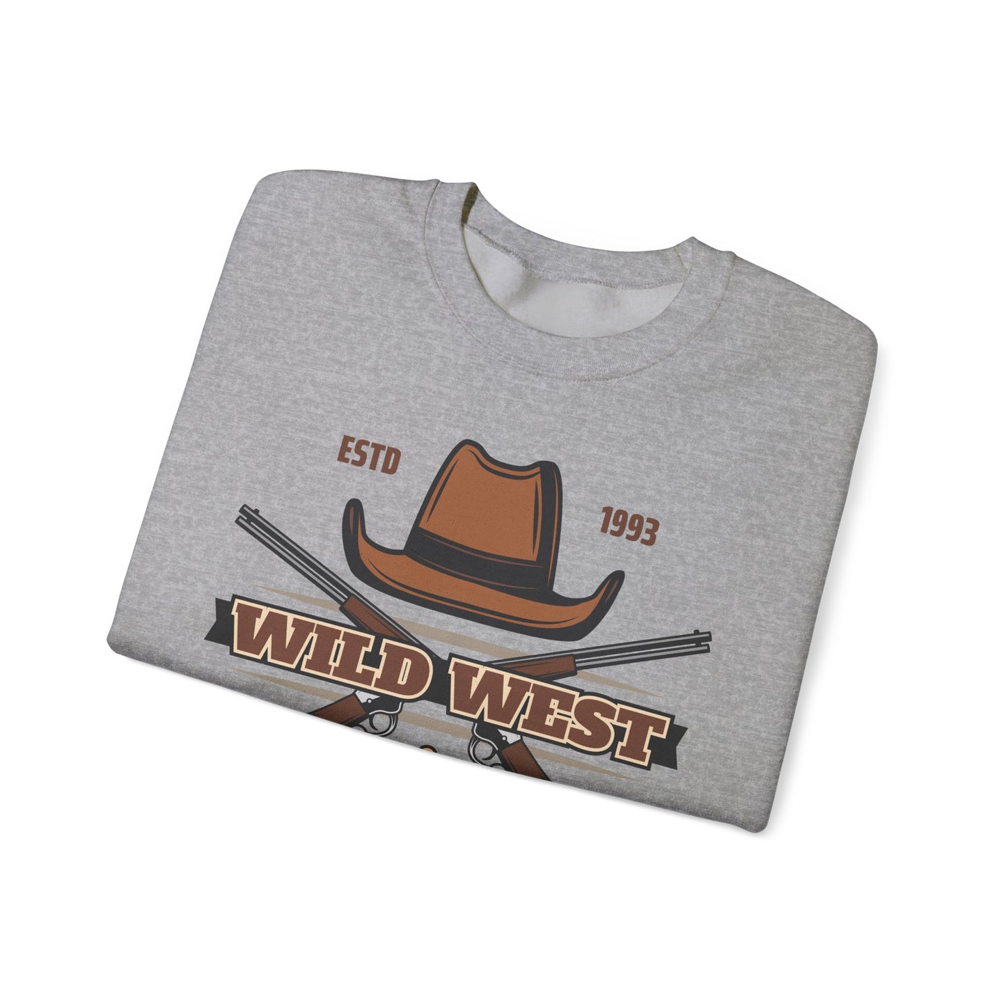 Crewneck Sweatshirt - Wild West - Sheriff