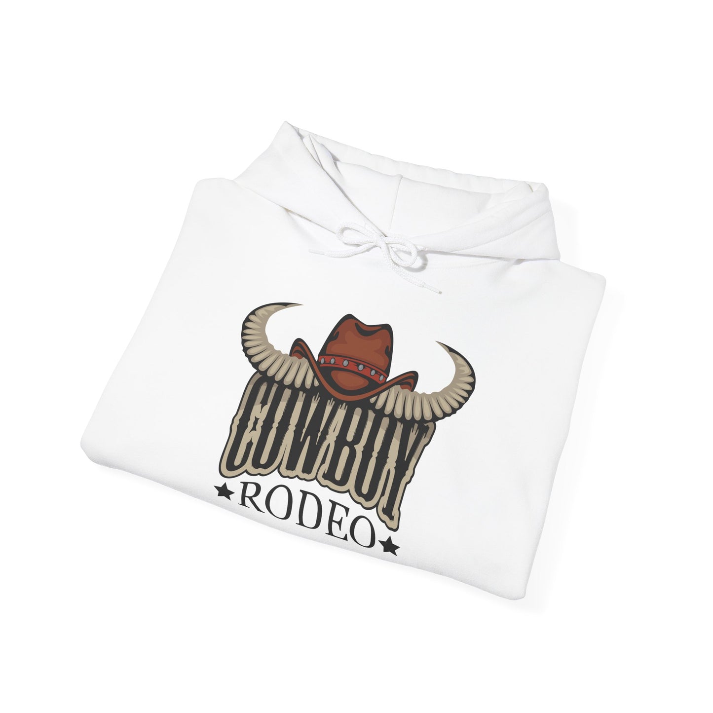 Unisex Hoodie - Cowboy Rodeo - Horn